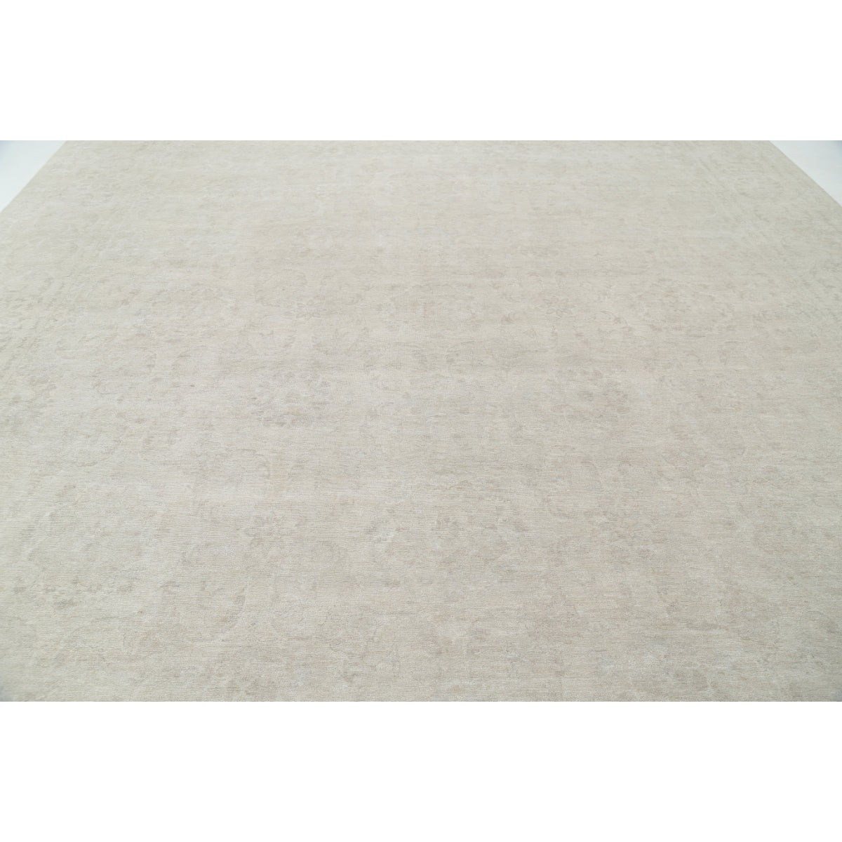 Serenity 13x17 Handmade Double Knotted Washable Wool Rug - Soft Hues