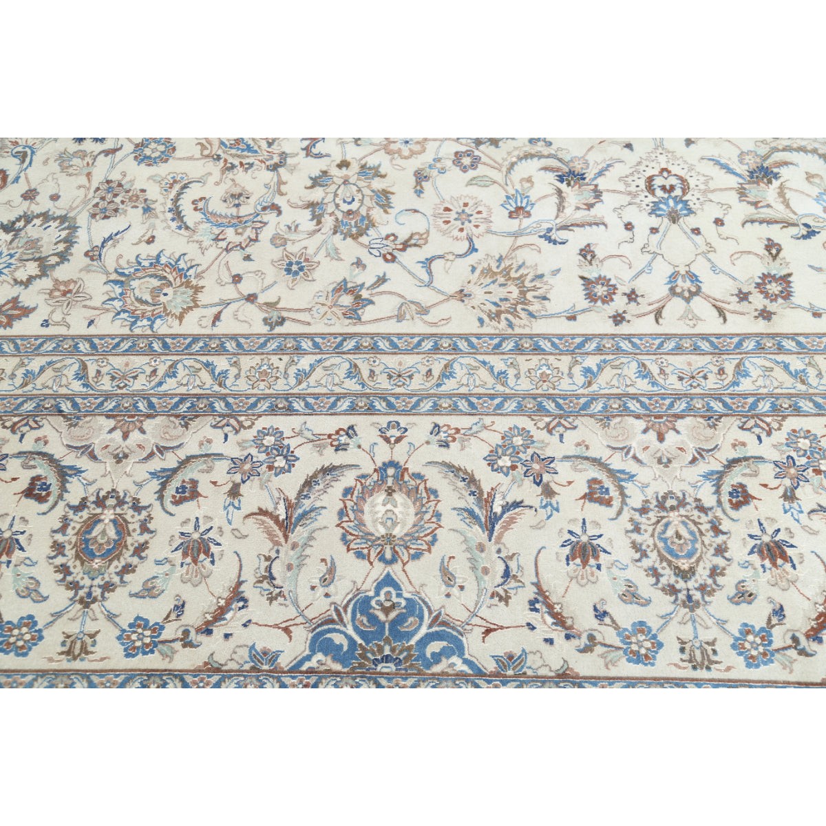 Nain 19x32 Handmade Double Knotted Washable Wool Rug - Colorful