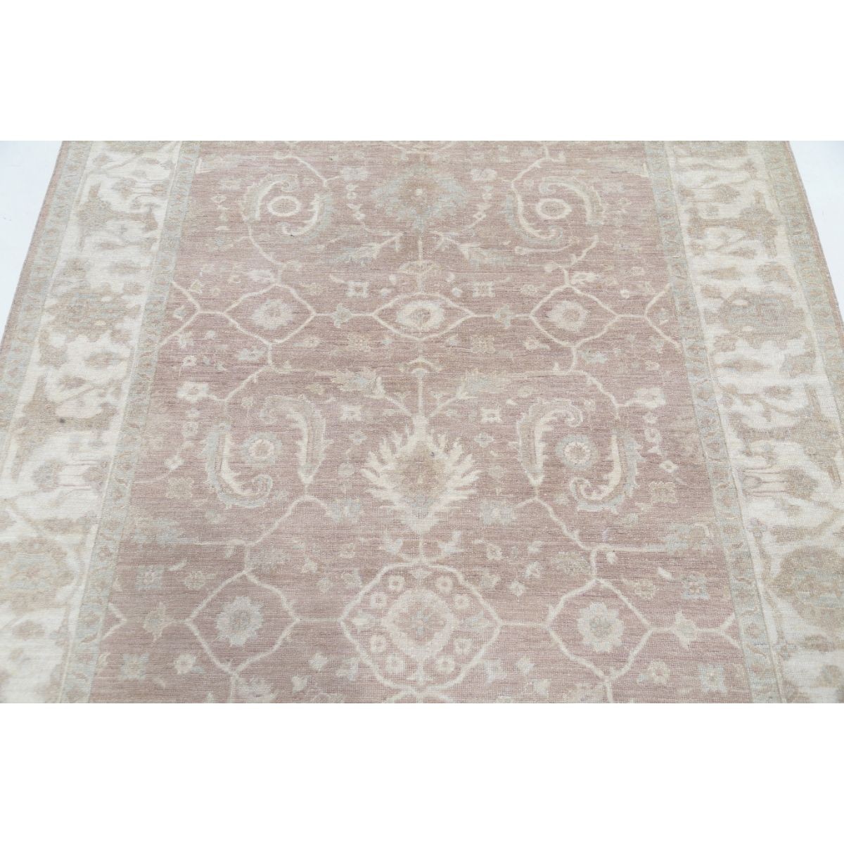Serenity 5x7 Handmade Double Knotted Washable Wool Rug - Soft Hues