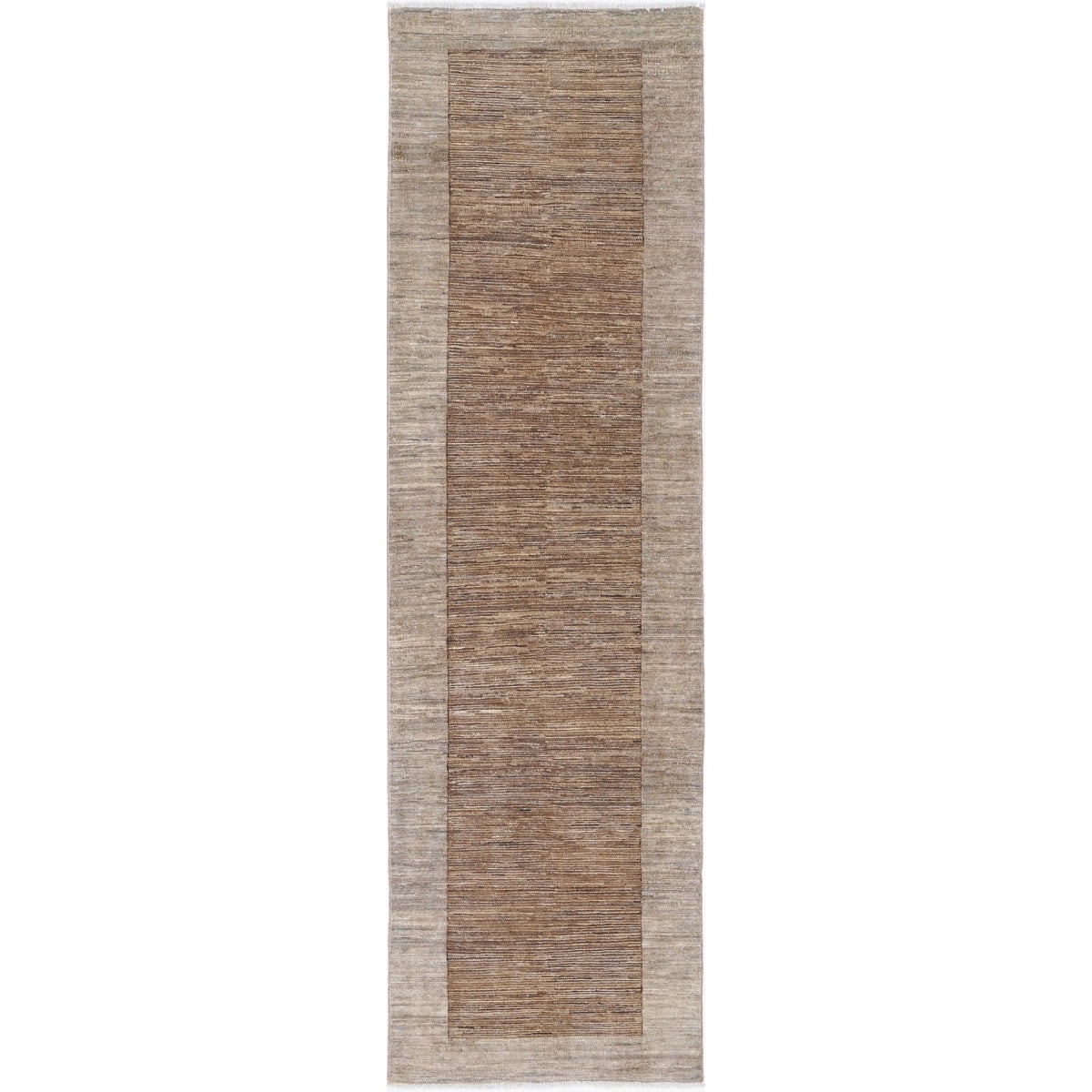 Modcar 3x9 Handmade Double Knotted Washable Wool Runner - Colorful