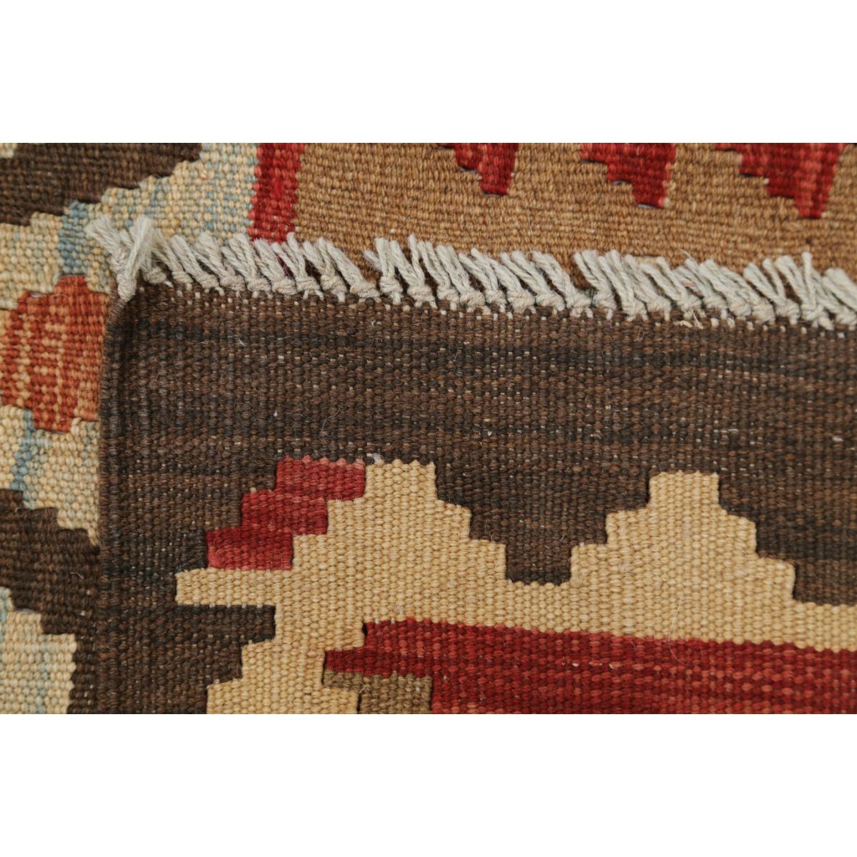 Maimana 8x10 Hand Woven Washable Wool Rug - Colorful