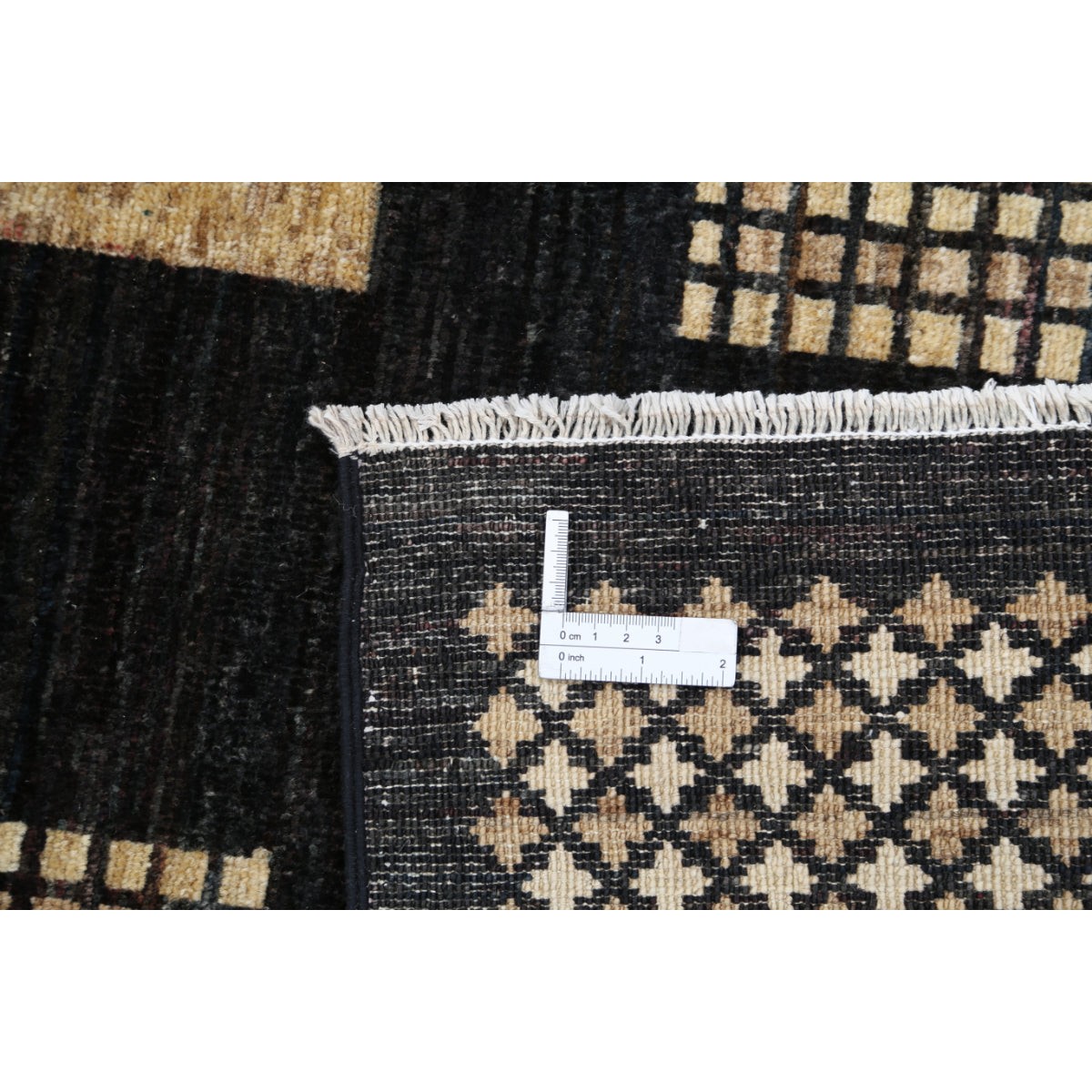 Modcar 8x9 Handmade Double Knotted Washable Wool Rug - Colorful