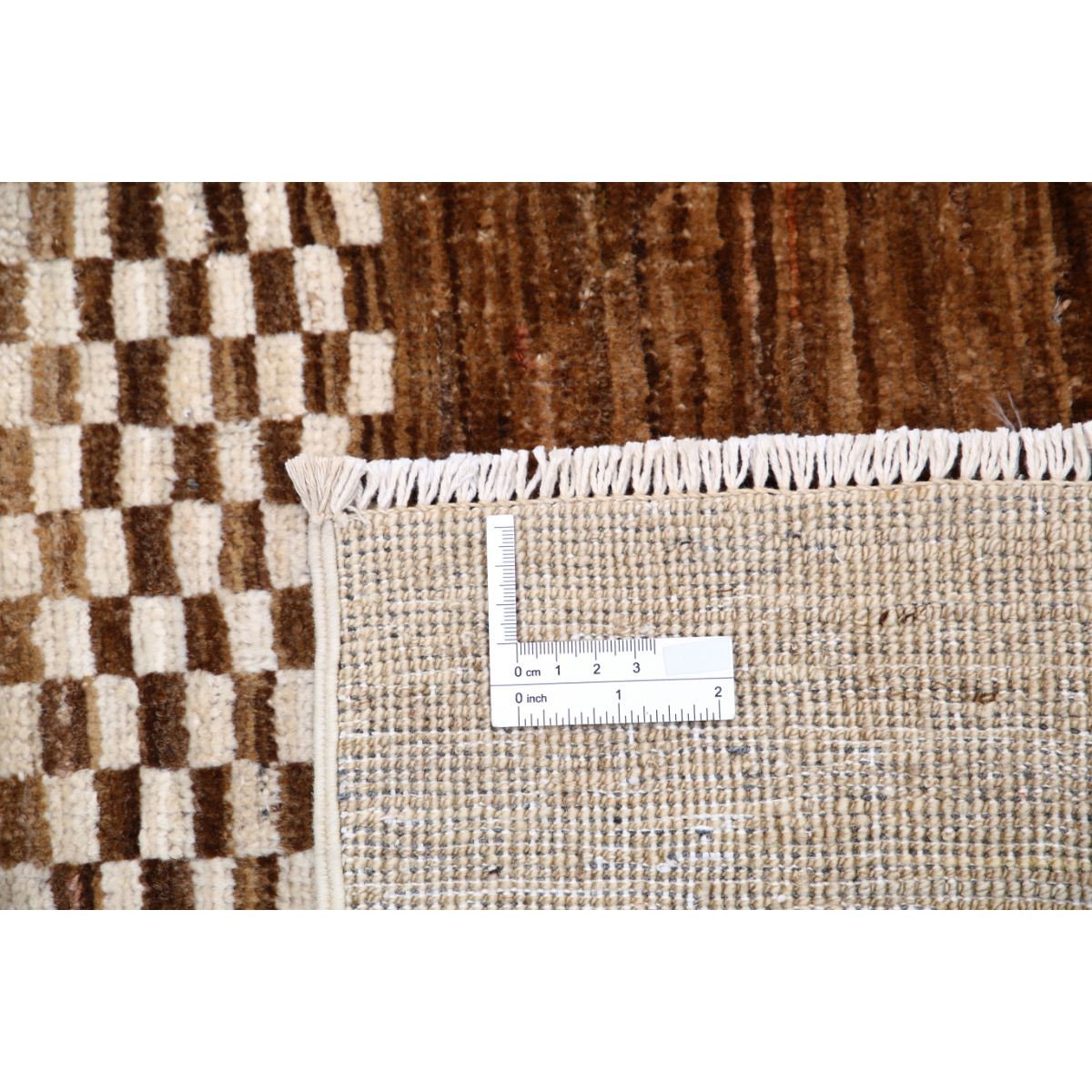 Modcar 5x6 Handmade Double Knotted Washable Wool Rug - Colorful