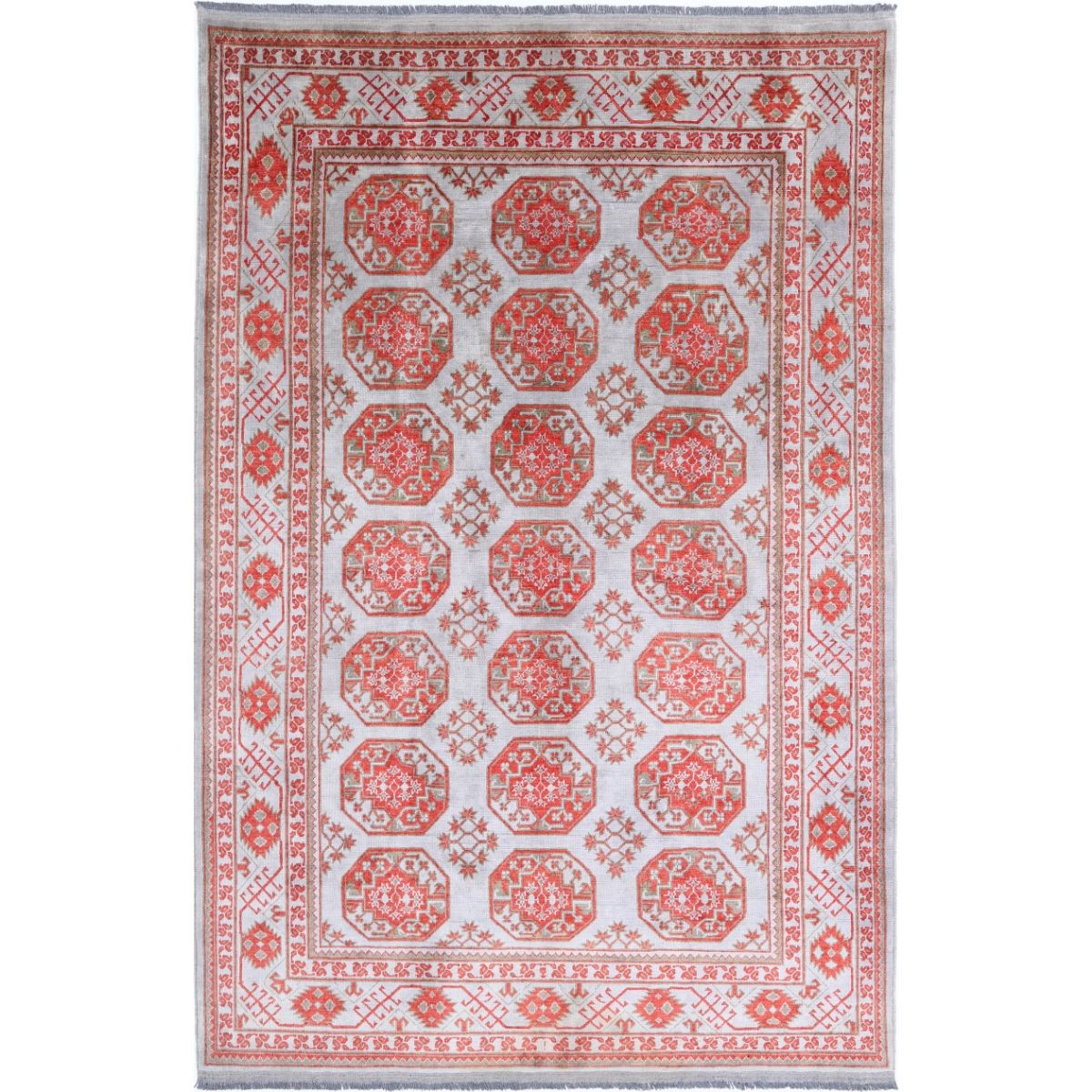 Revival 7x10 Handmade Double Knotted Washable Wool Rug - Colorful