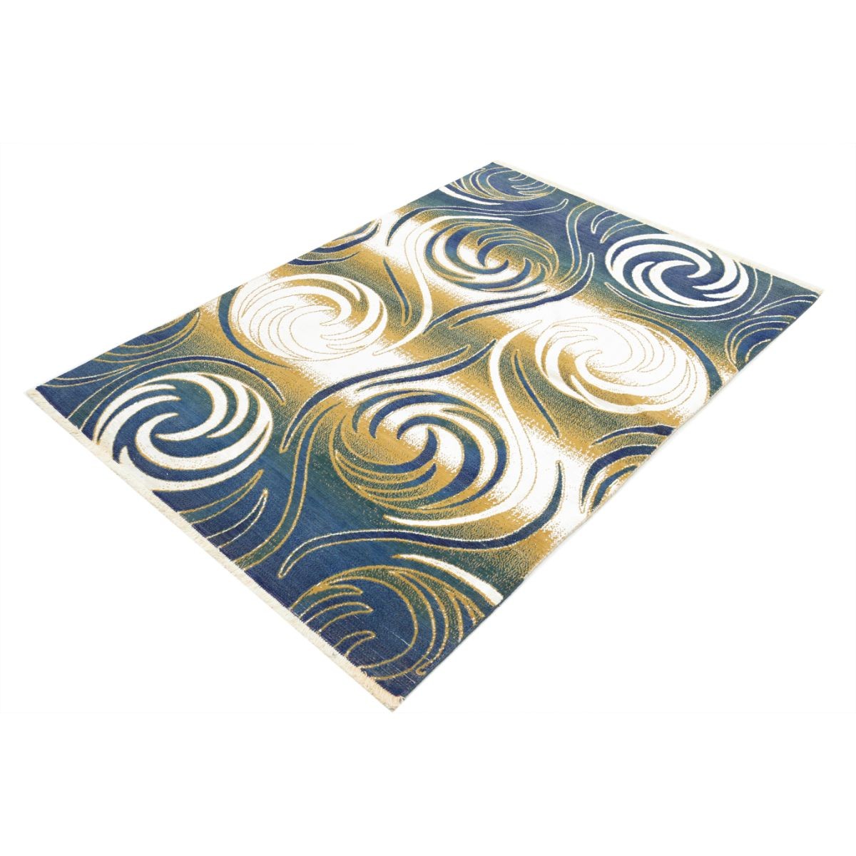 Dhanak 4x6 Machine-Made Washable Wool Rug - Colorful