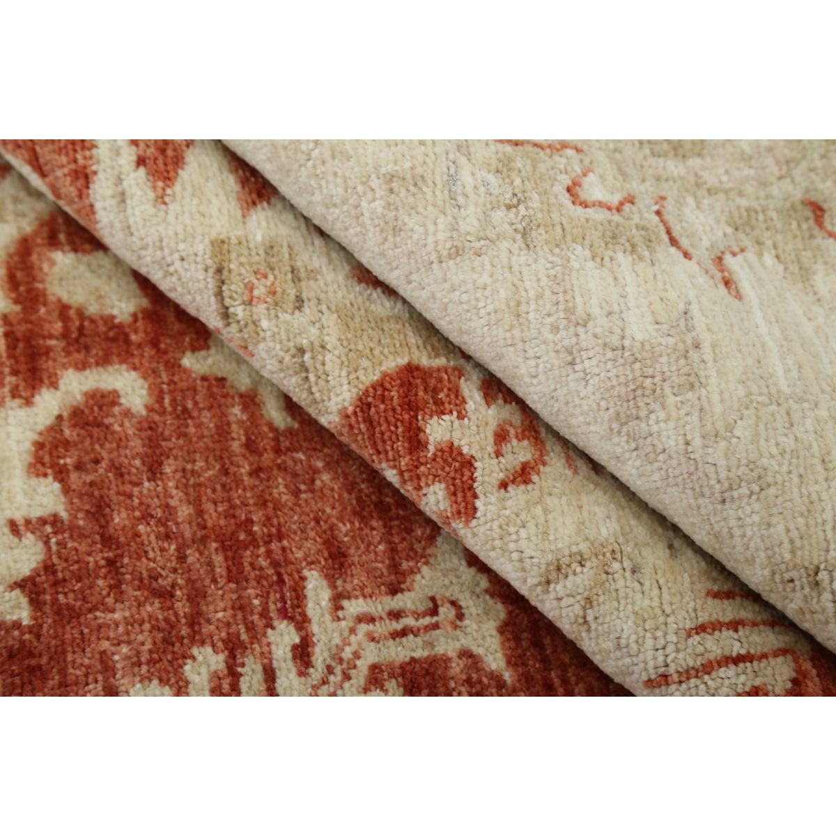 Ziegler 9x12 Handmade Double Knotted Washable Wool Rug - Colorful