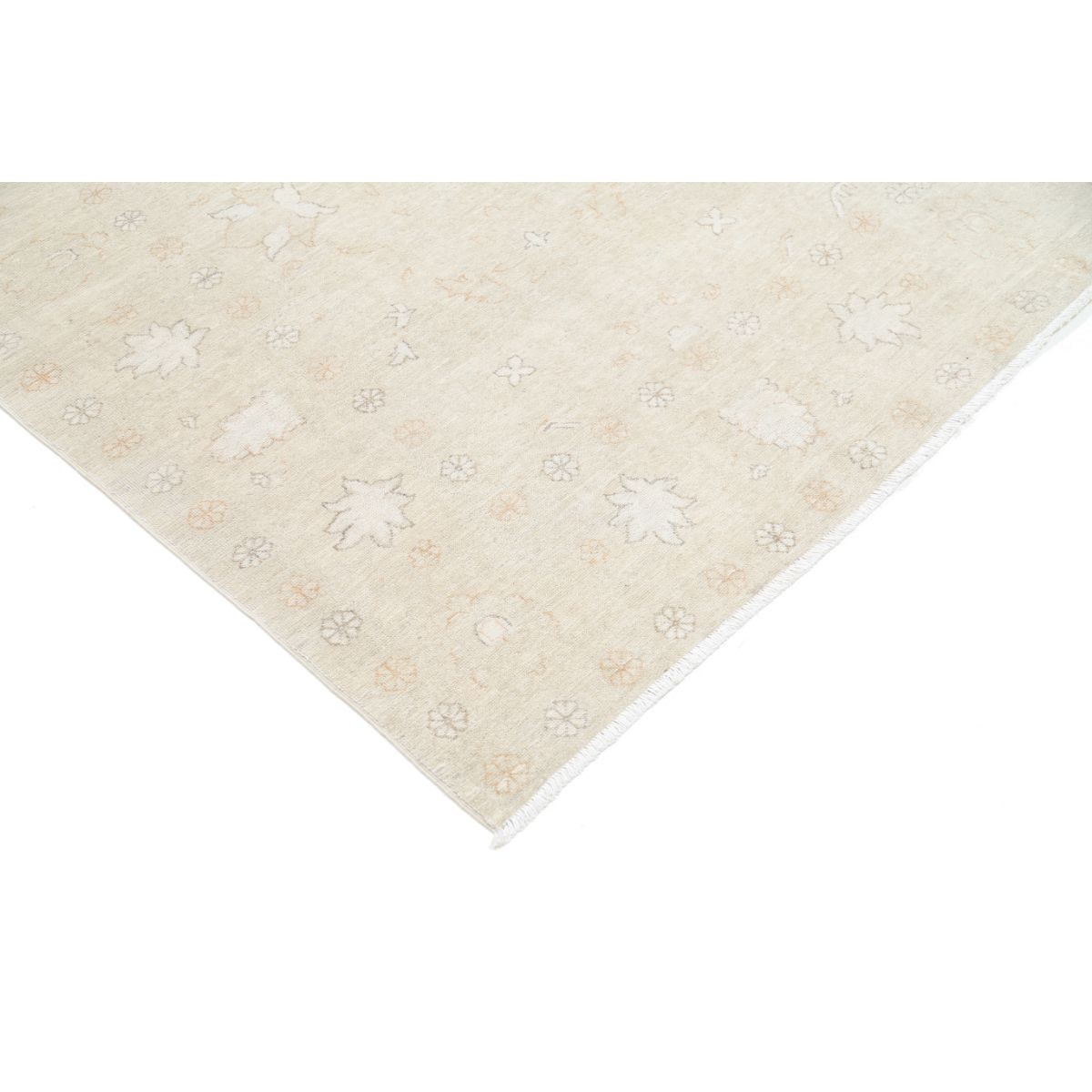 Serenity 7x9 Handmade Double Knotted Washable Wool Rug - Soft Hues