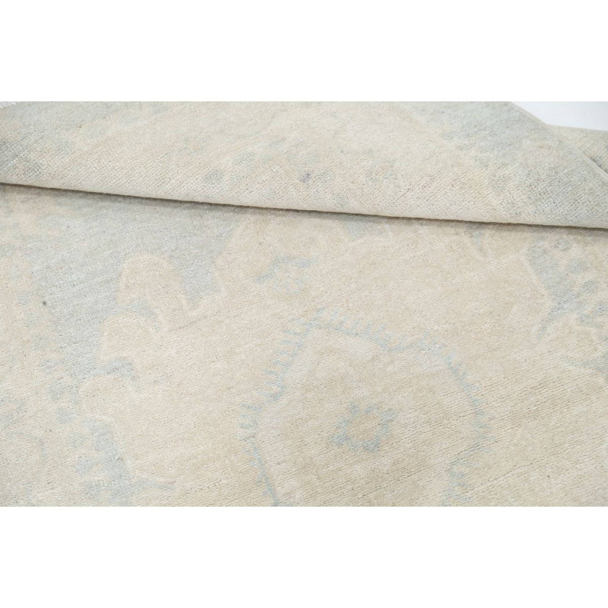 Serenity 3x5 Handmade Double Knotted Washable Wool Rug - Soft Hues