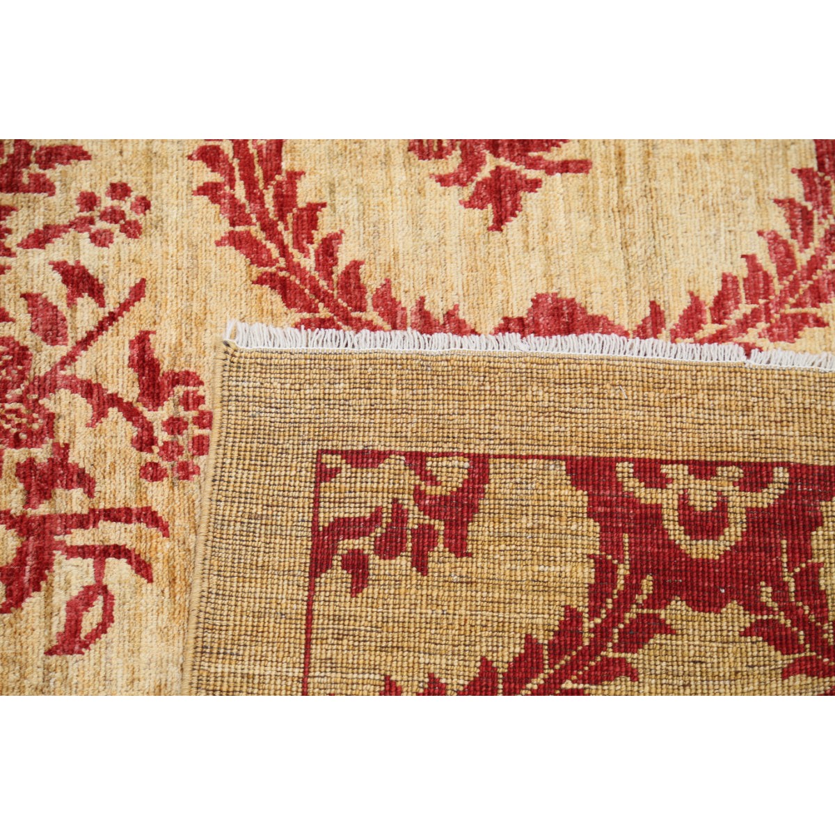 Modcar 7x11 Handmade Double Knotted Washable Wool Rug - Colorful