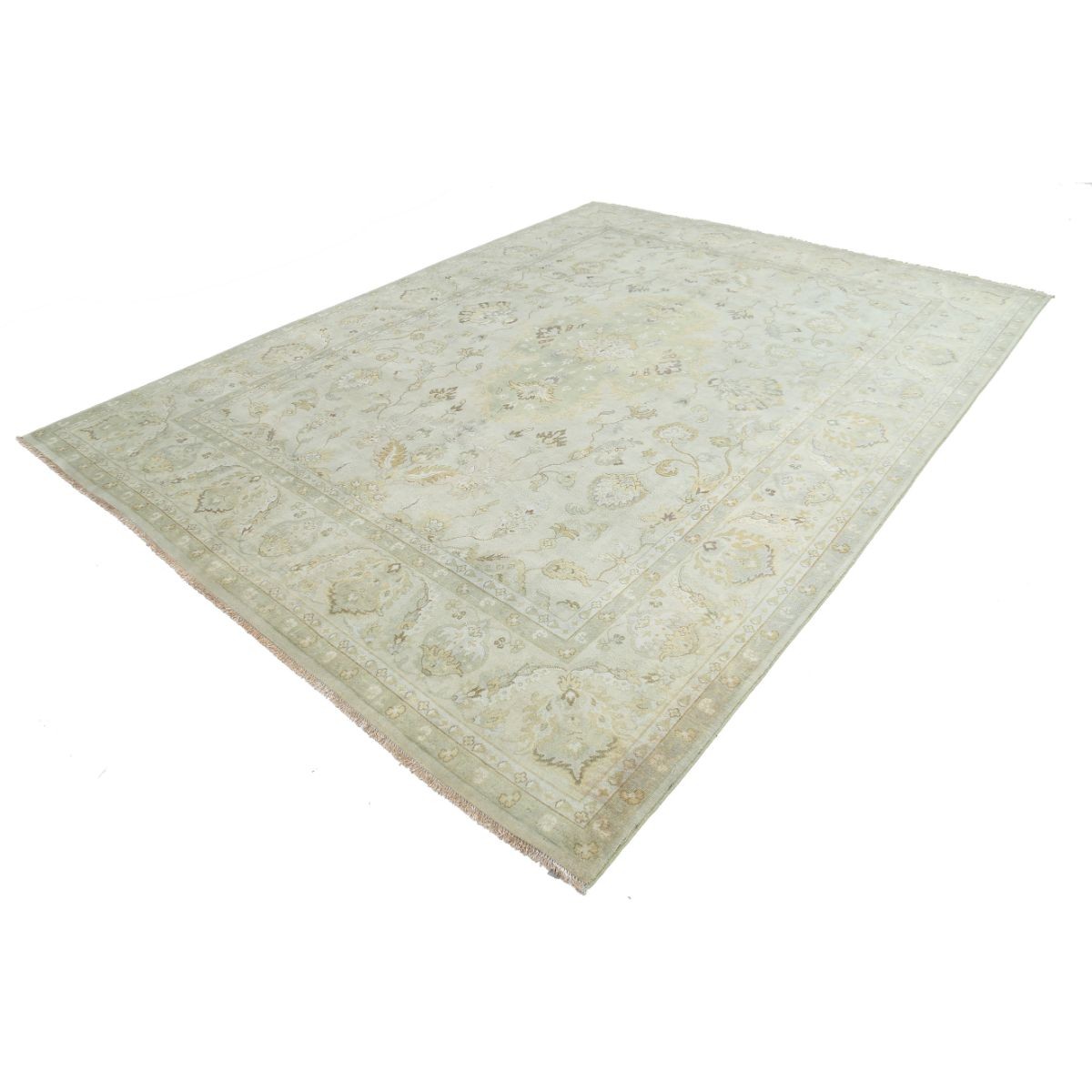 Ziegler 9x12 Handmade Double Knotted Washable Wool Rug - Colorful
