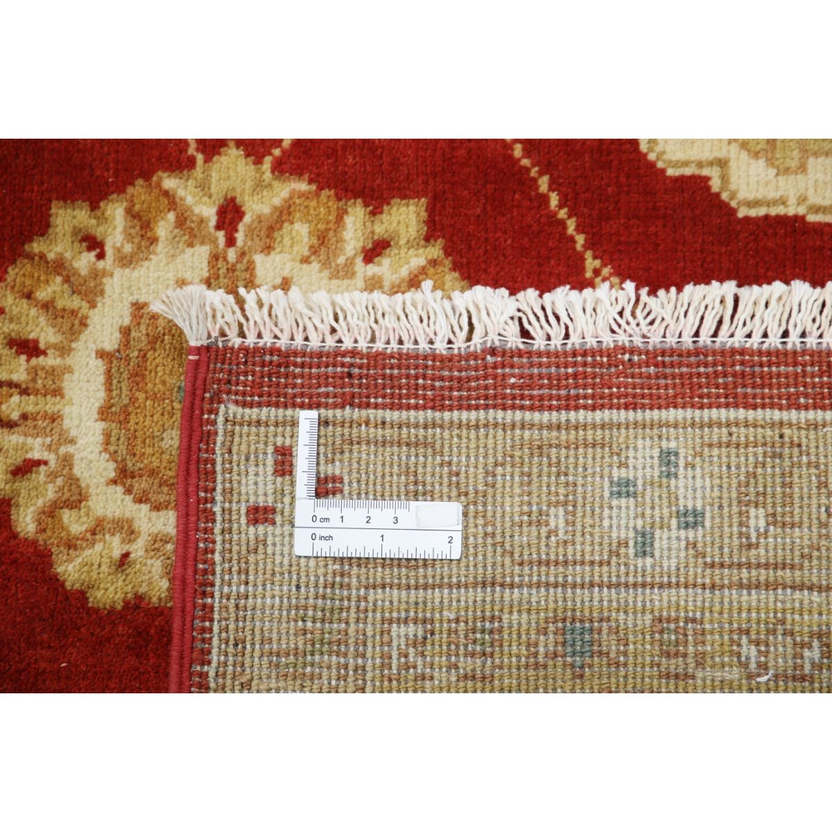 Ziegler 9x12 Handmade Double Knotted Washable Wool Rug - Colorful