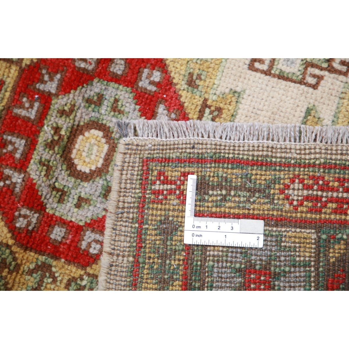 Revival 3x5 Handmade Double Knotted Washable Wool Rug - Colorful