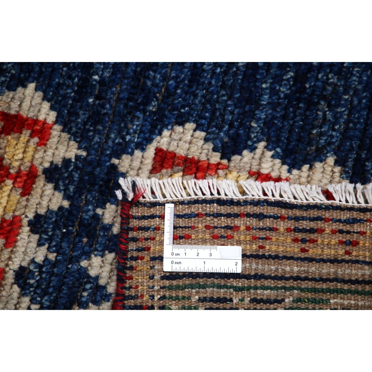 Revival 6x10 Handmade Double Knotted Washable Wool Rug - Colorful