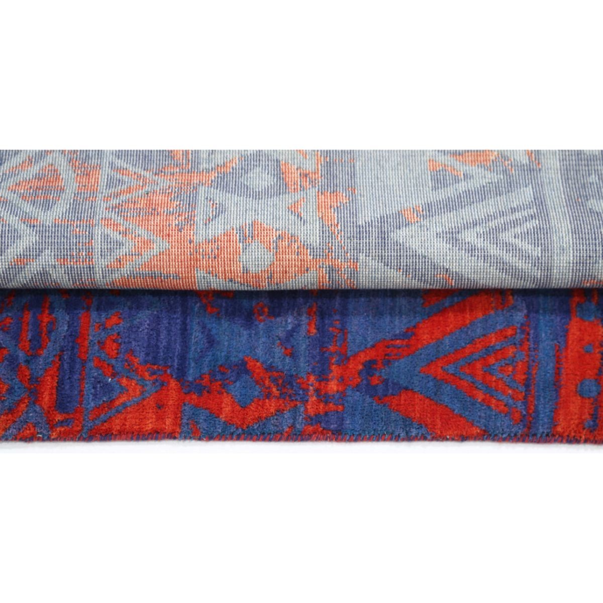 Dhanak 4x6 Machine-Made Washable Wool Rug - Colorful