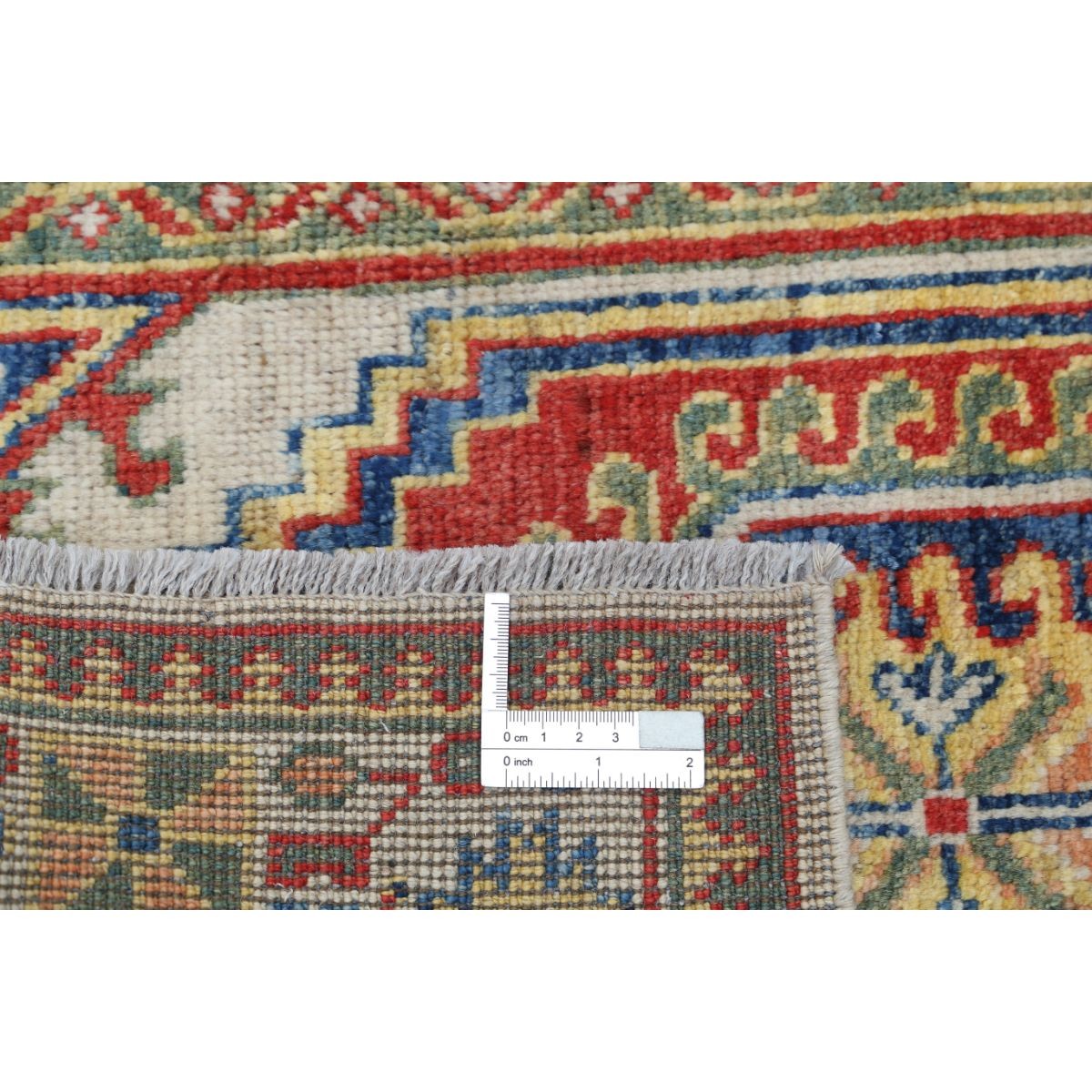 Revival 2x3 Handmade Double Knotted Washable Wool Rug - Colorful