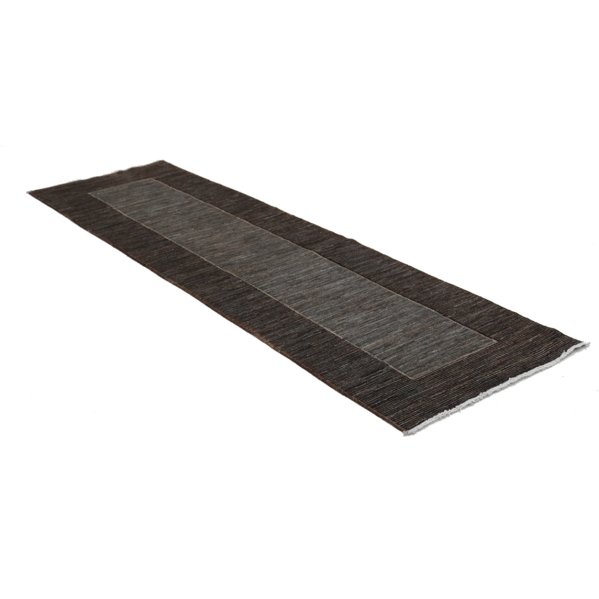 Modcar 3x9 Handmade Double Knotted Washable Wool Runner - Colorful