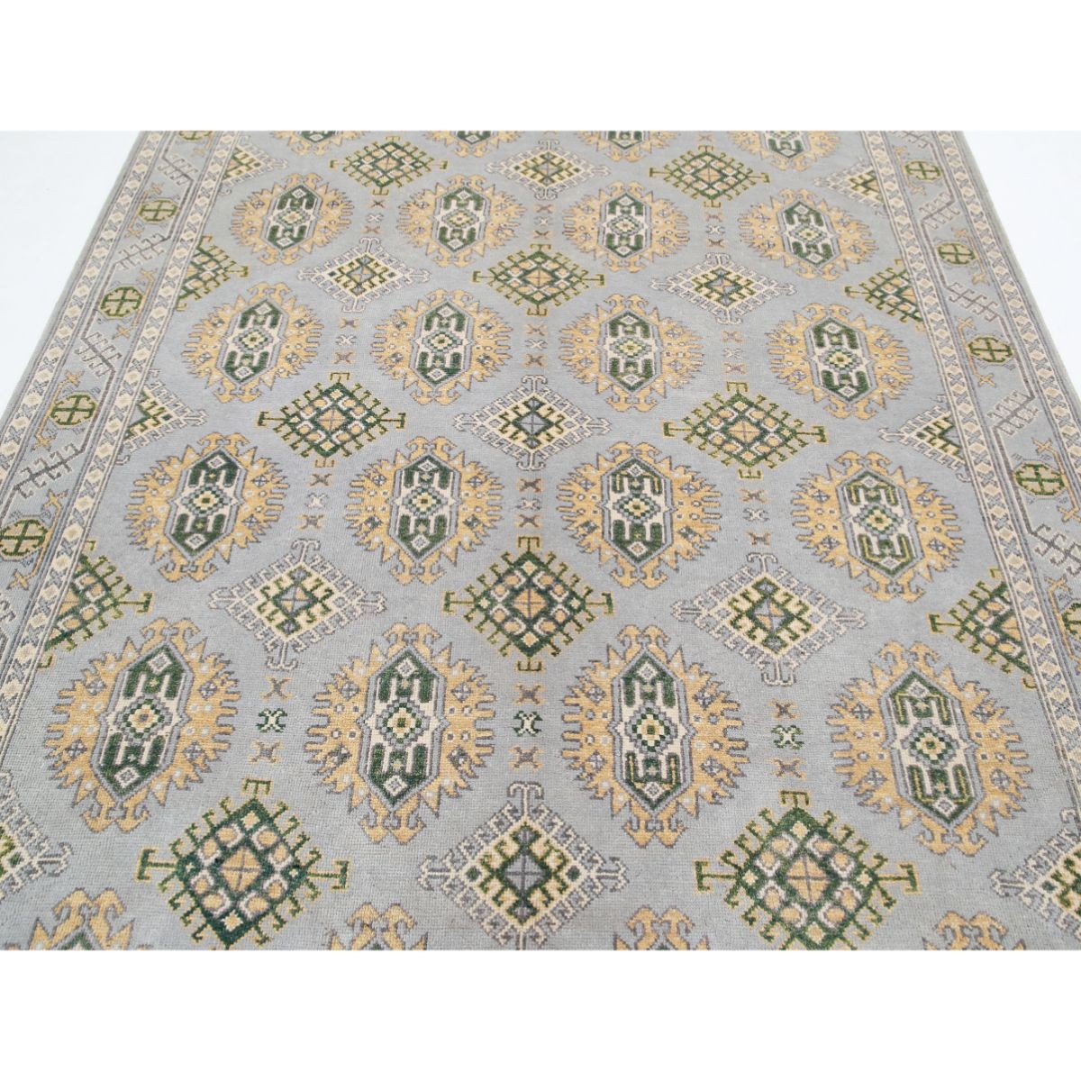 Revival 7x9 Handmade Double Knotted Washable Wool Rug - Colorful