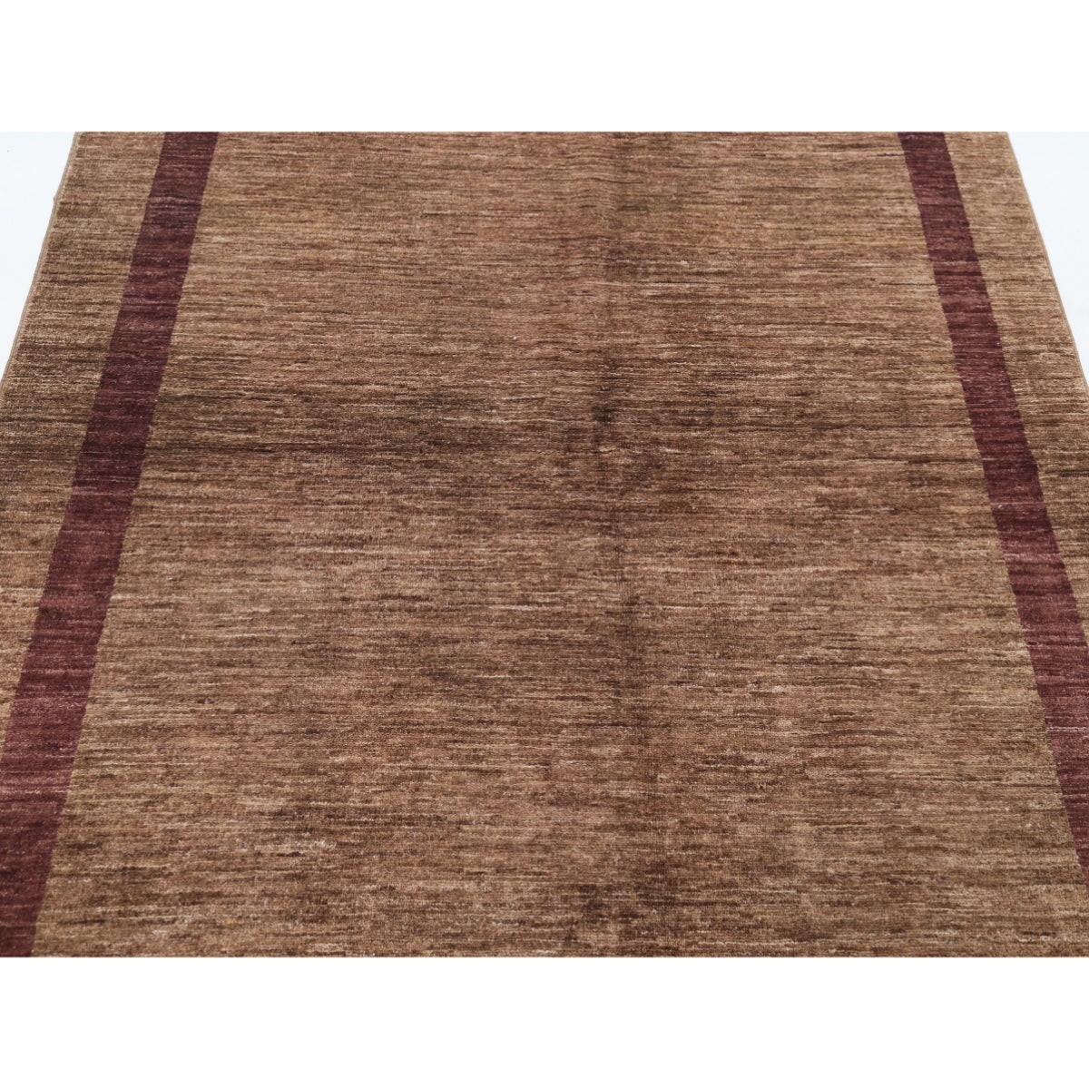 Modcar 5x6 Handmade Double Knotted Washable Wool Rug - Colorful