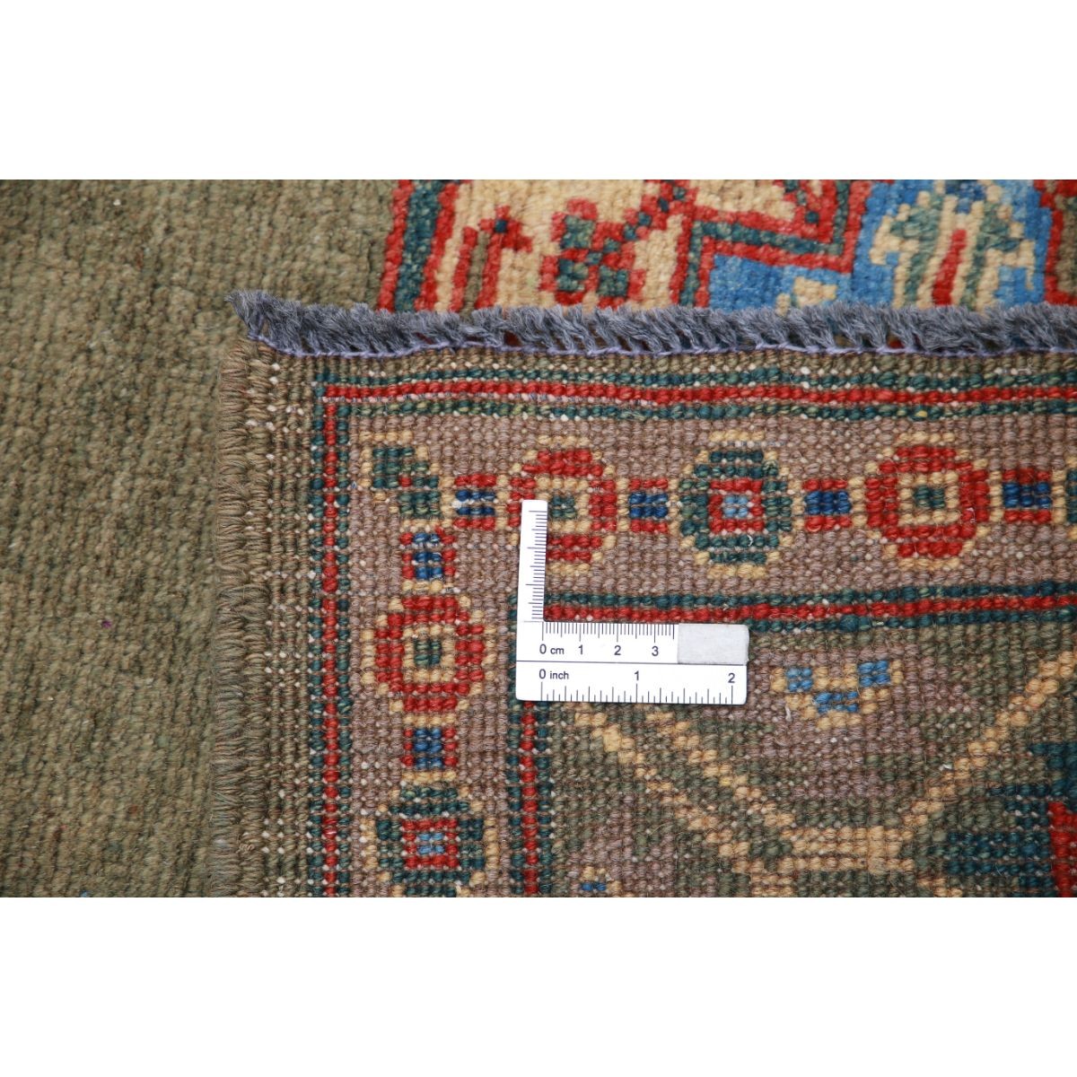 Revival 6x8 Handmade Double Knotted Washable Wool Rug - Colorful
