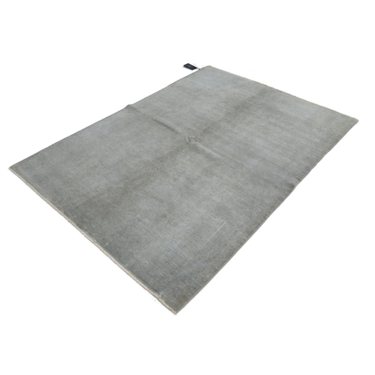 Overdye 5x7 Handmade Double Knotted Washable Wool Rug - Monochormatic