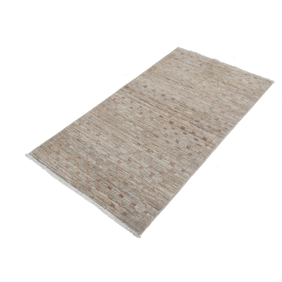 Modcar 3x5 Handmade Double Knotted Washable Wool Rug - Colorful