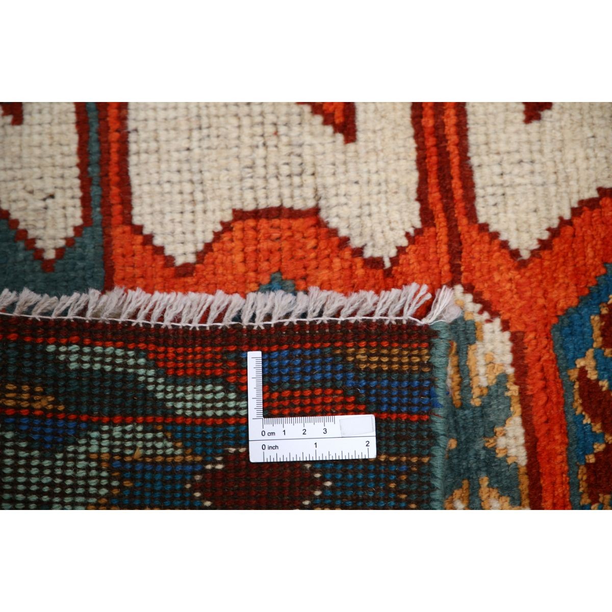 Revival 3x4 Handmade Double Knotted Washable Wool Rug - Colorful