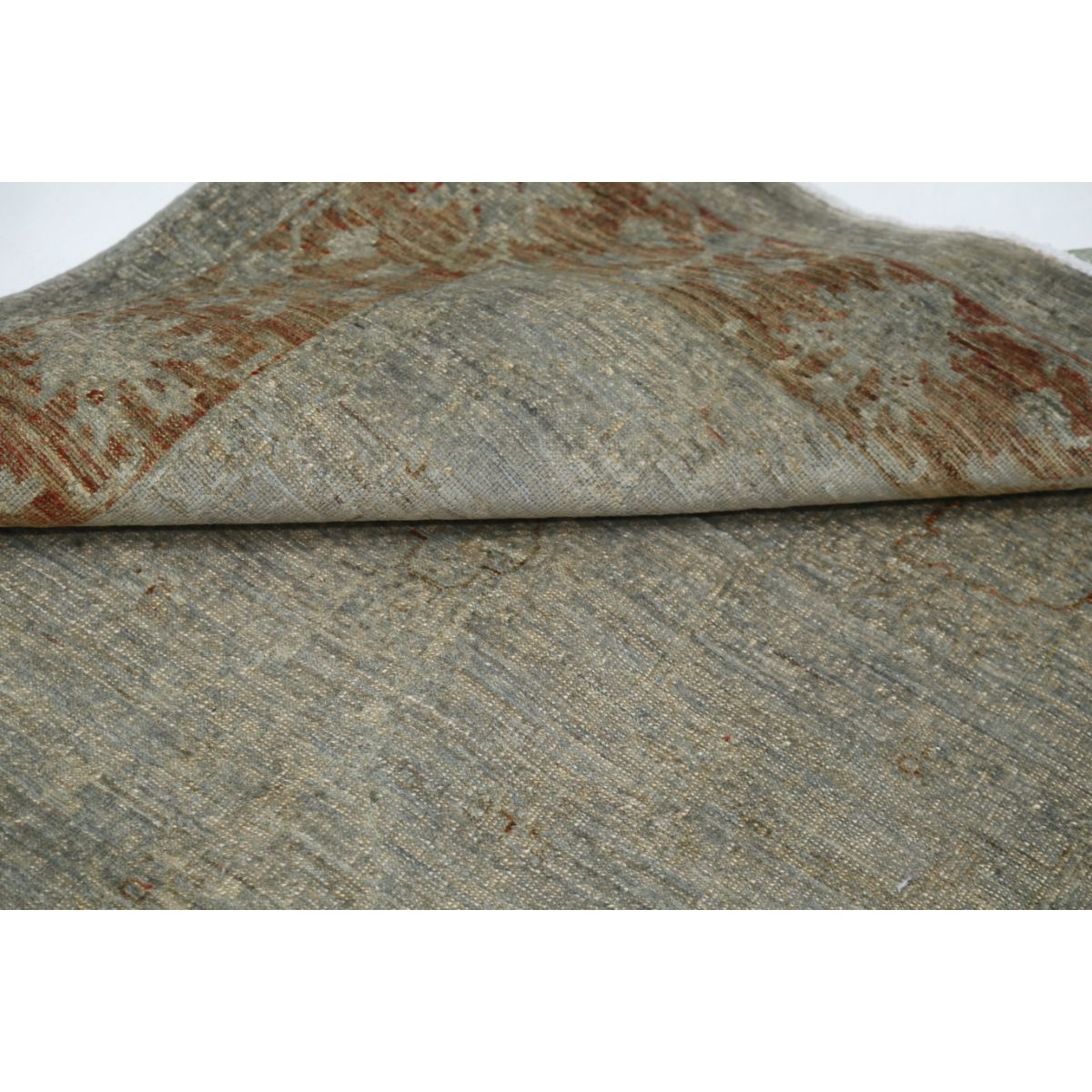 Overdye 4x6 Handmade Double Knotted Washable Wool Rug - Monochormatic