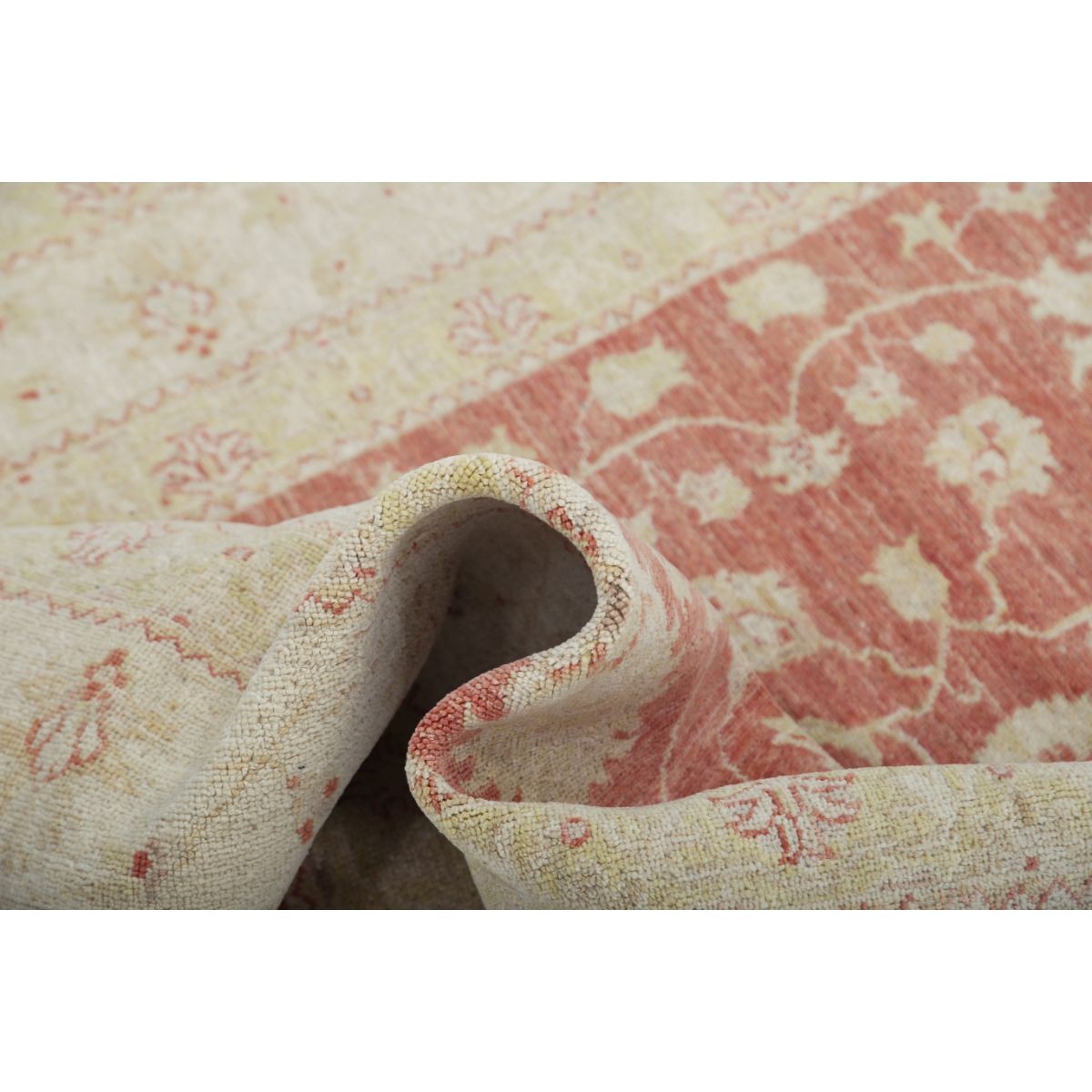 Ziegler 5x6 Handmade Double Knotted Washable Wool Rug - Soft Hues