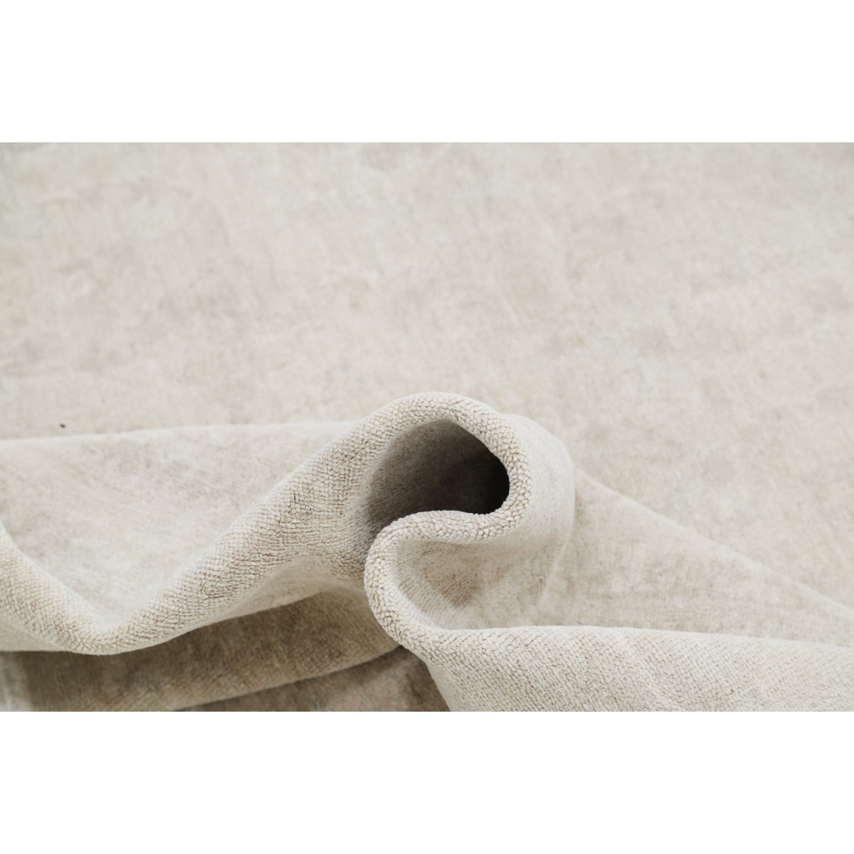 Serenity 13x17 Handmade Double Knotted Washable Wool Rug - Soft Hues