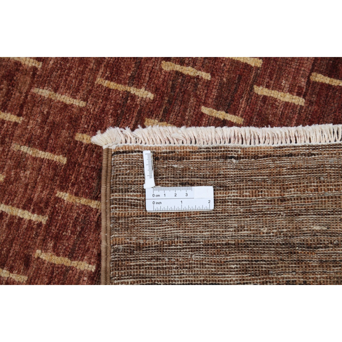 Modcar 6x9 Handmade Double Knotted Washable Wool Rug - Colorful