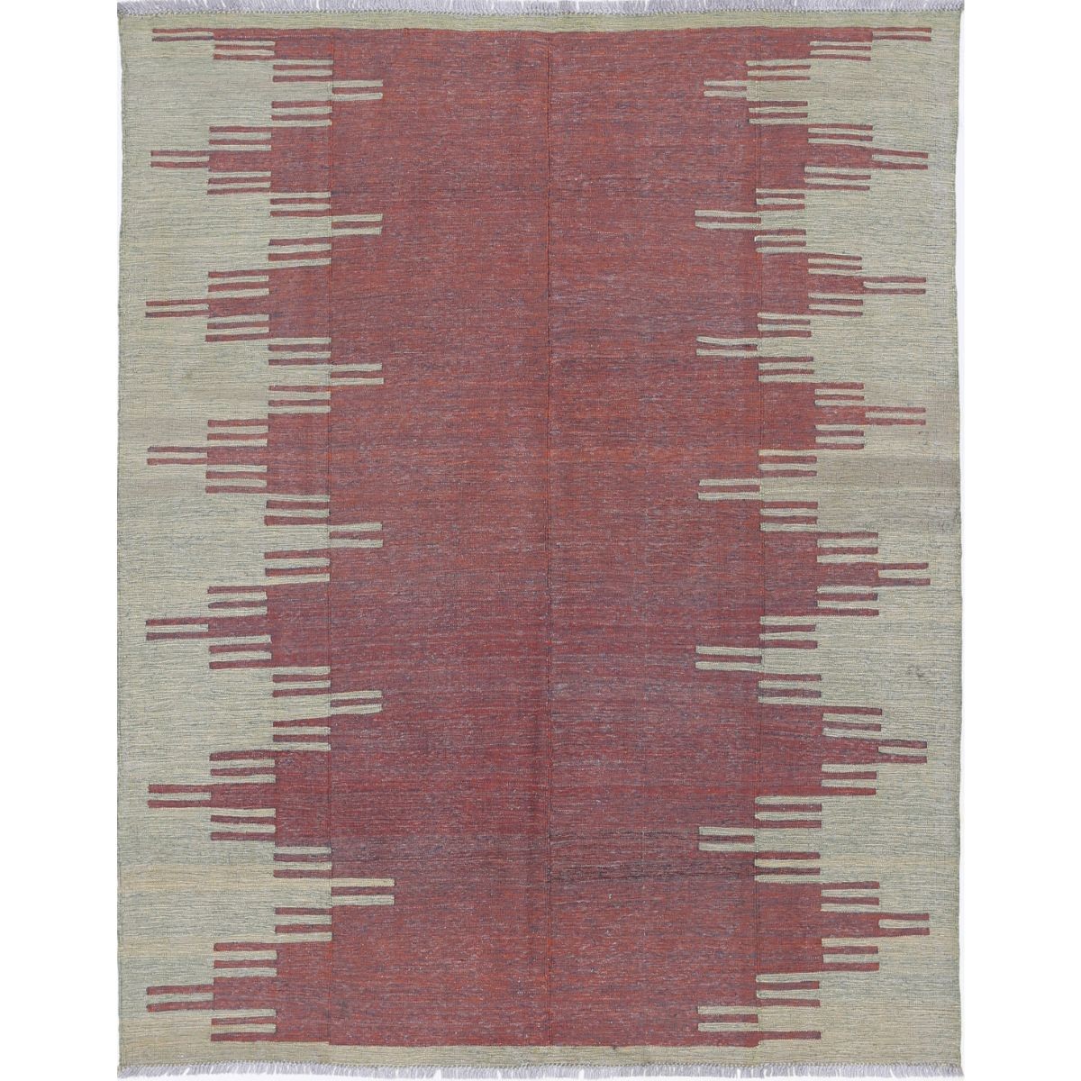 Kafkaas 5x7 Hand Woven Washable Wool Rug - Colorful