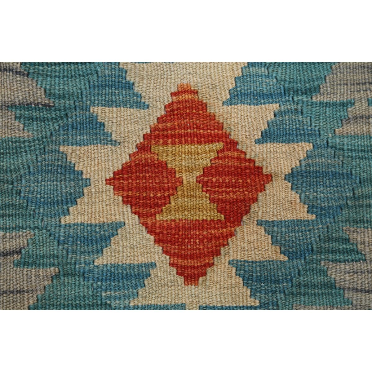 Maimana 6x9 Hand Woven Washable Wool Rug - Colorful