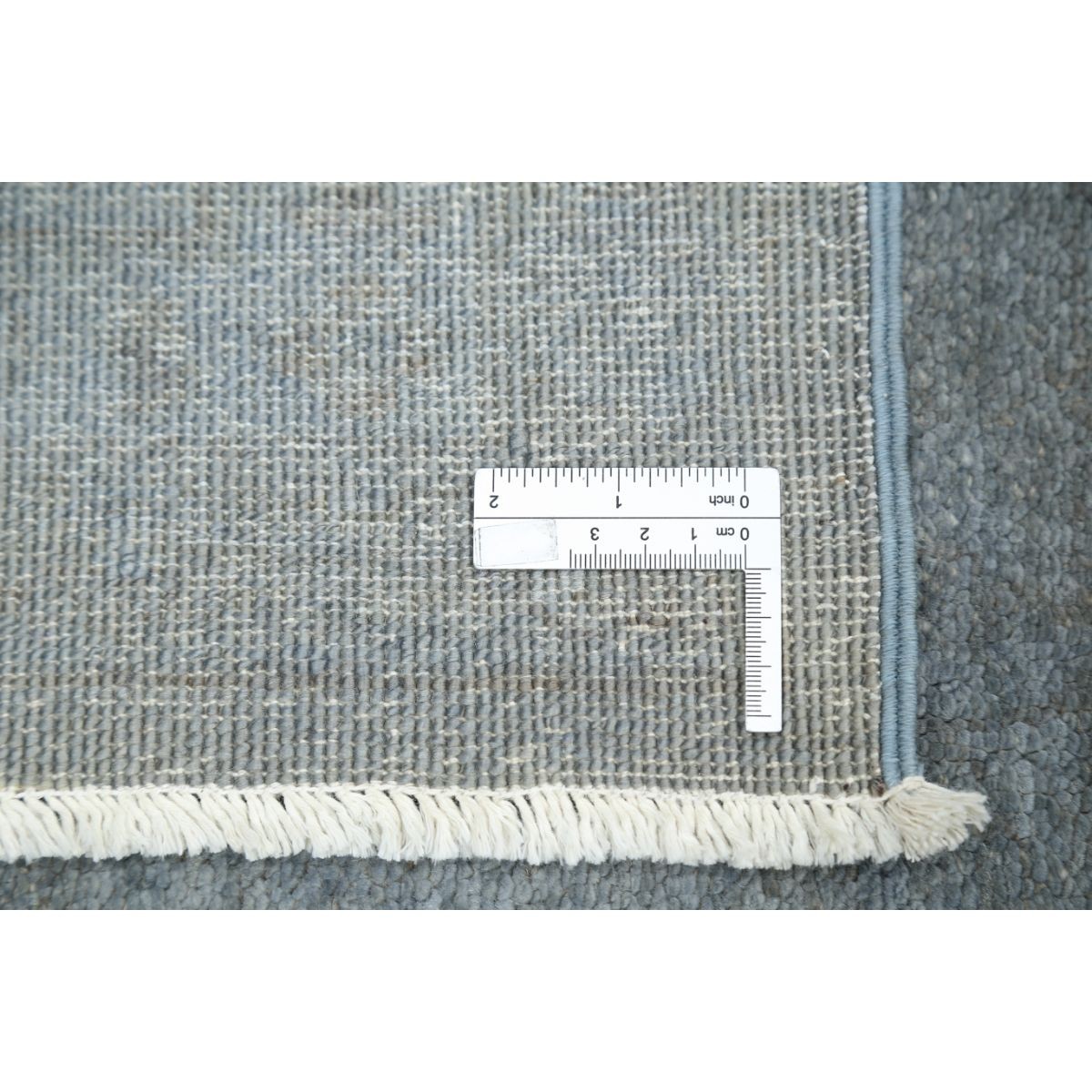 Overdye 8x10 Handmade Double Knotted Washable Wool Rug - Monochormatic