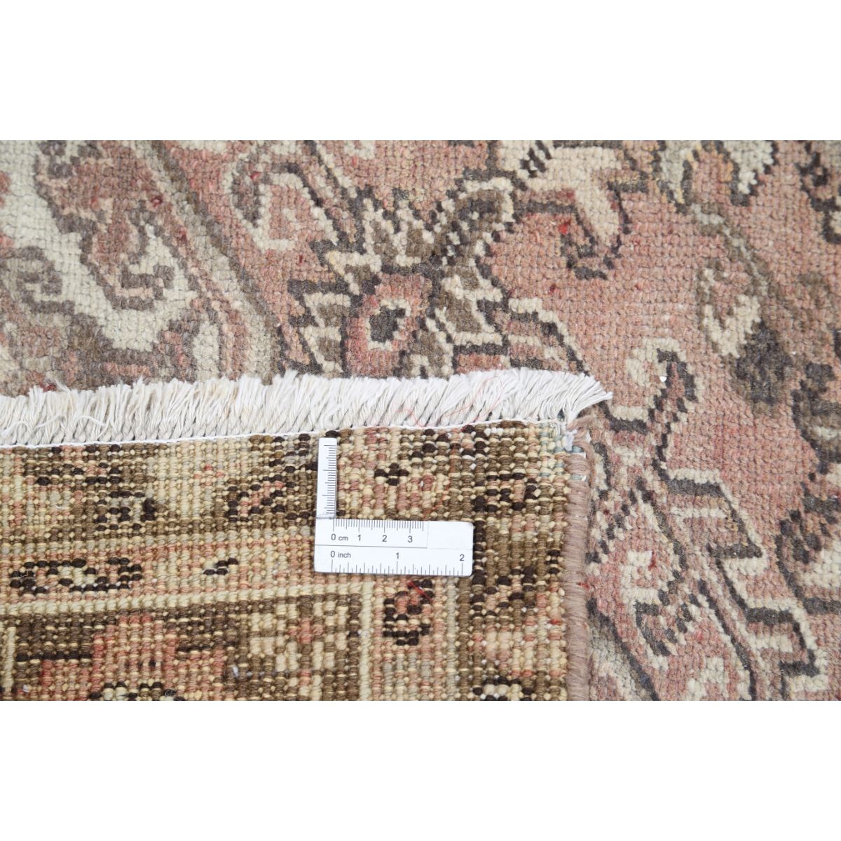 Vintage 11x14 Handmade Double Knotted Washable Wool Rug - Soft Hues