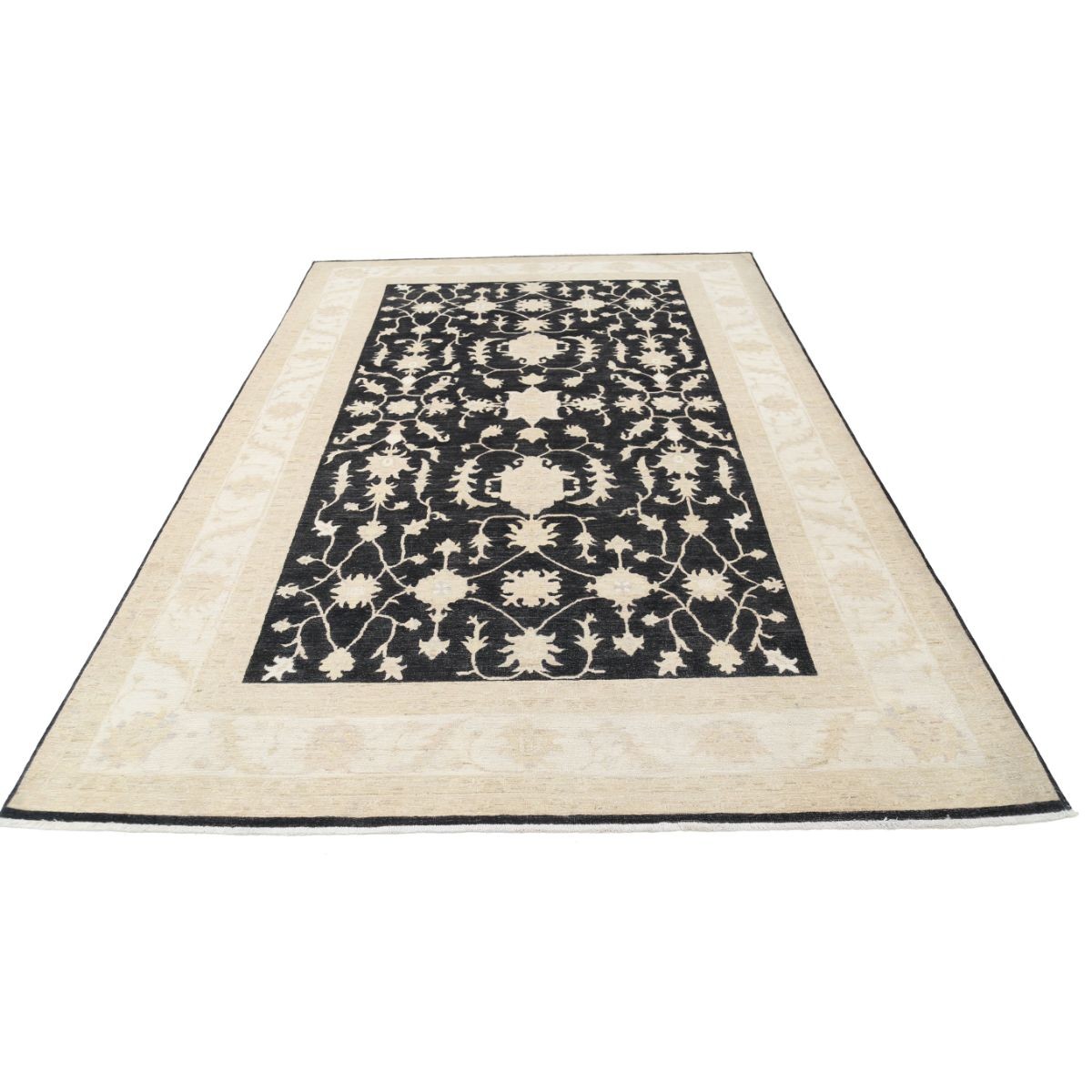 Ziegler 7x10 Handmade Double Knotted Washable Wool Rug - Colorful