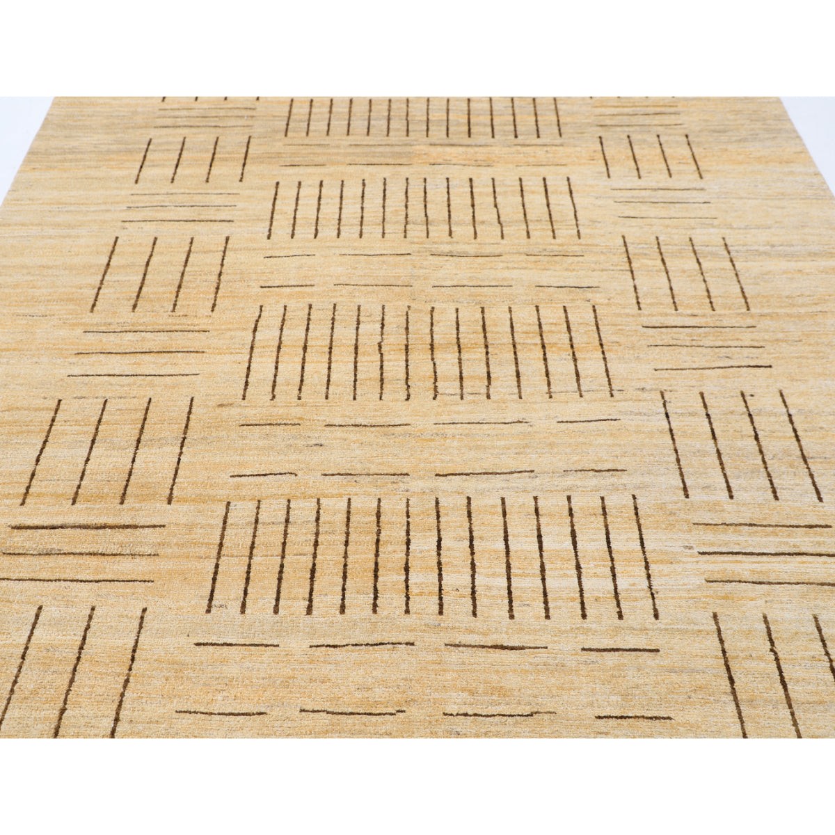 Modcar 7x10 Handmade Double Knotted Washable Wool Rug - Colorful