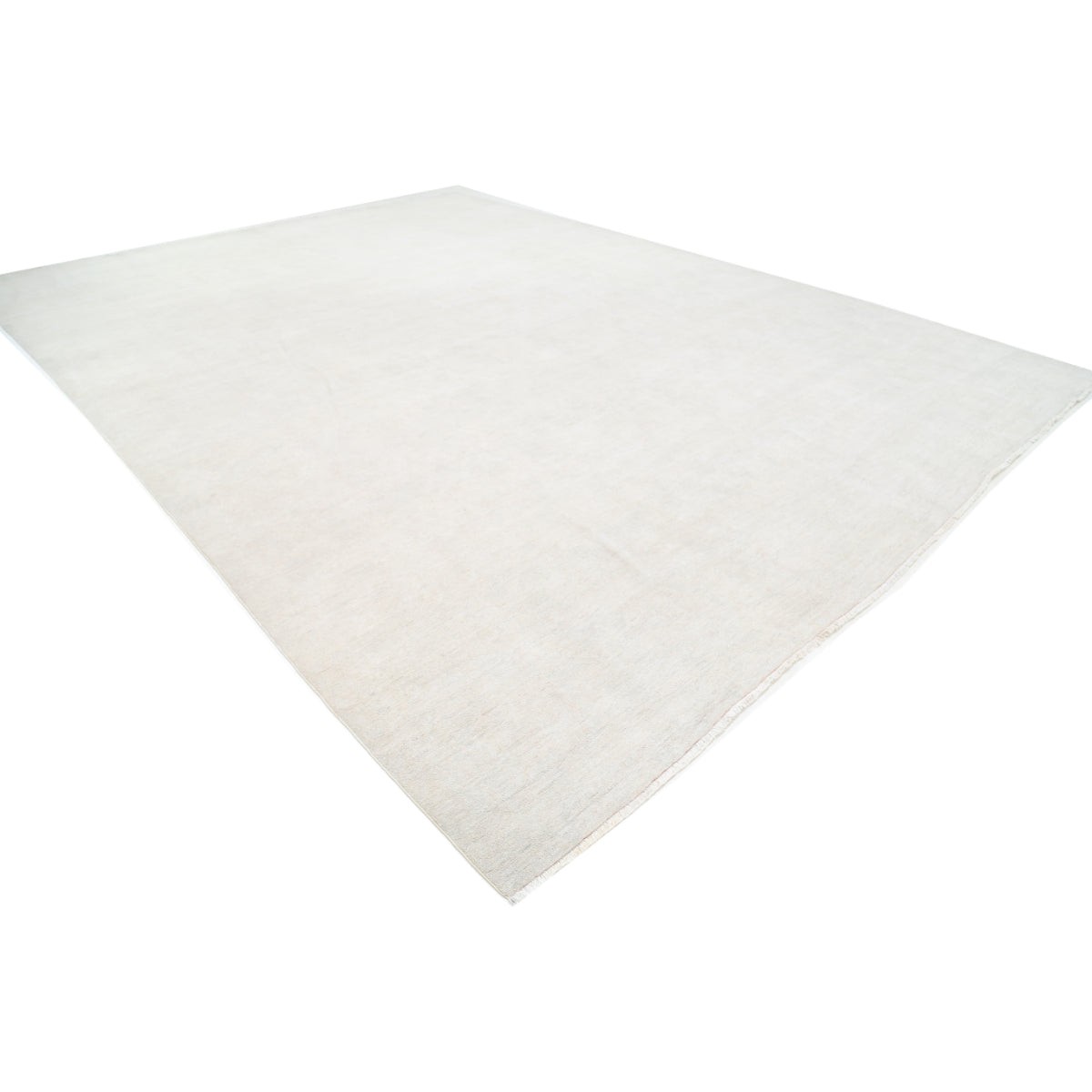 Serenity 13x17 Handmade Double Knotted Washable Wool Rug - Soft Hues