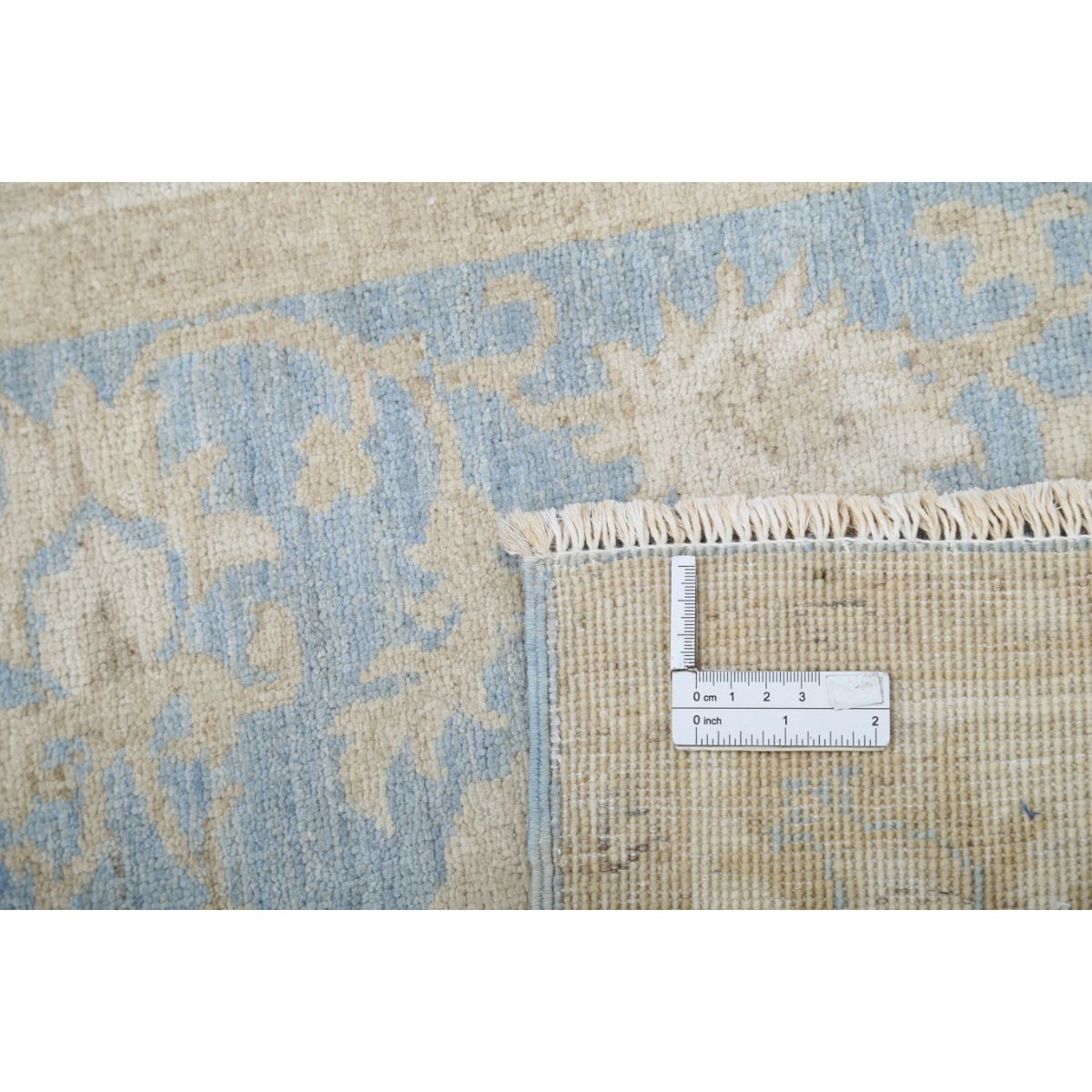Serenity 2x6 Handmade Double Knotted Washable Wool Runner - Soft Hues