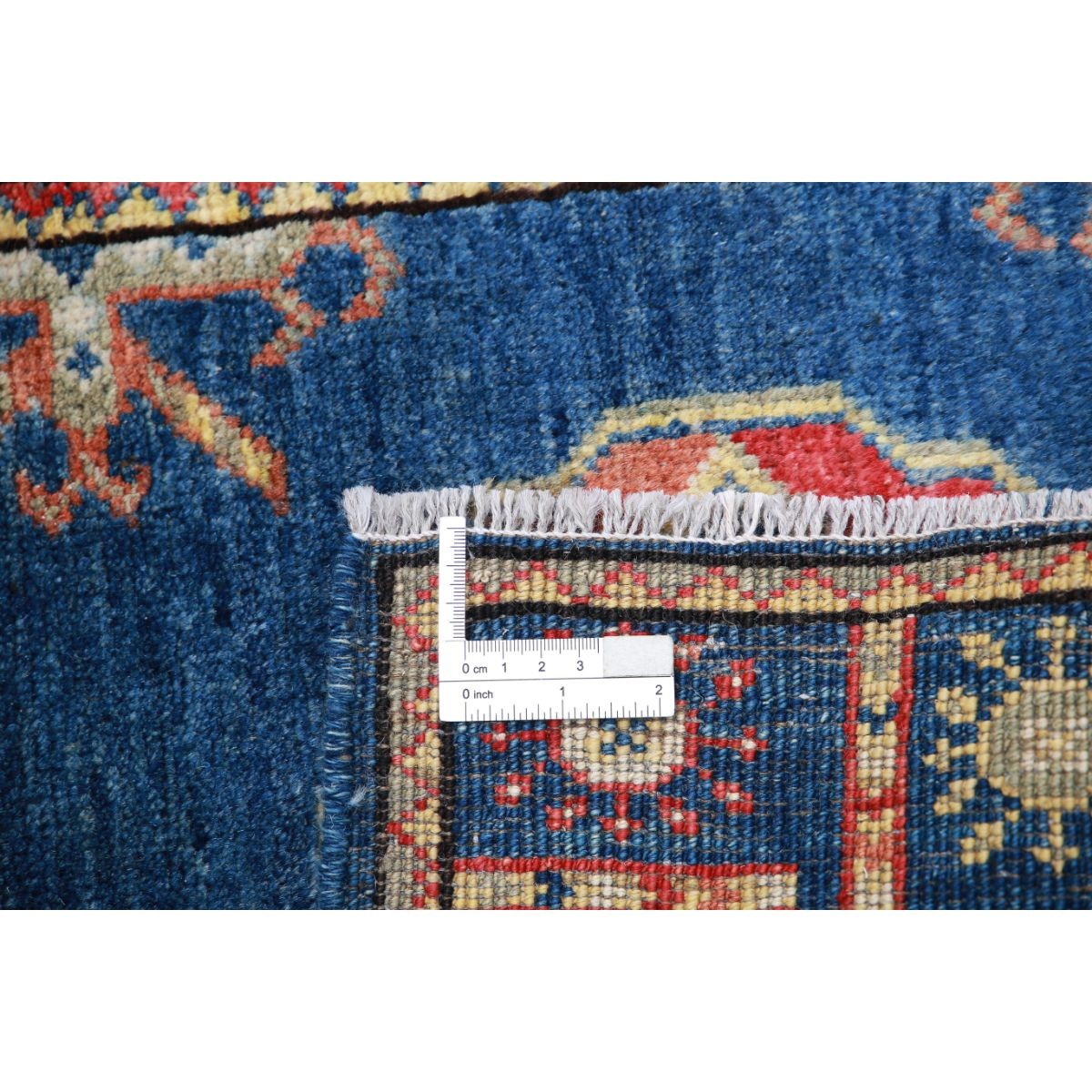 Revival 2x3 Handmade Double Knotted Washable Wool Rug - Colorful