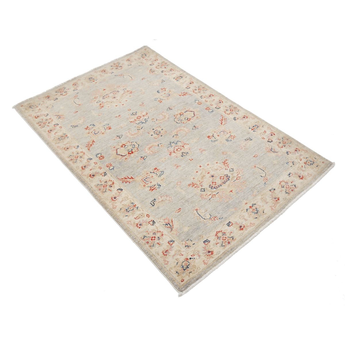 Ziegler 3x4 Handmade Double Knotted Washable Wool Rug - Colorful