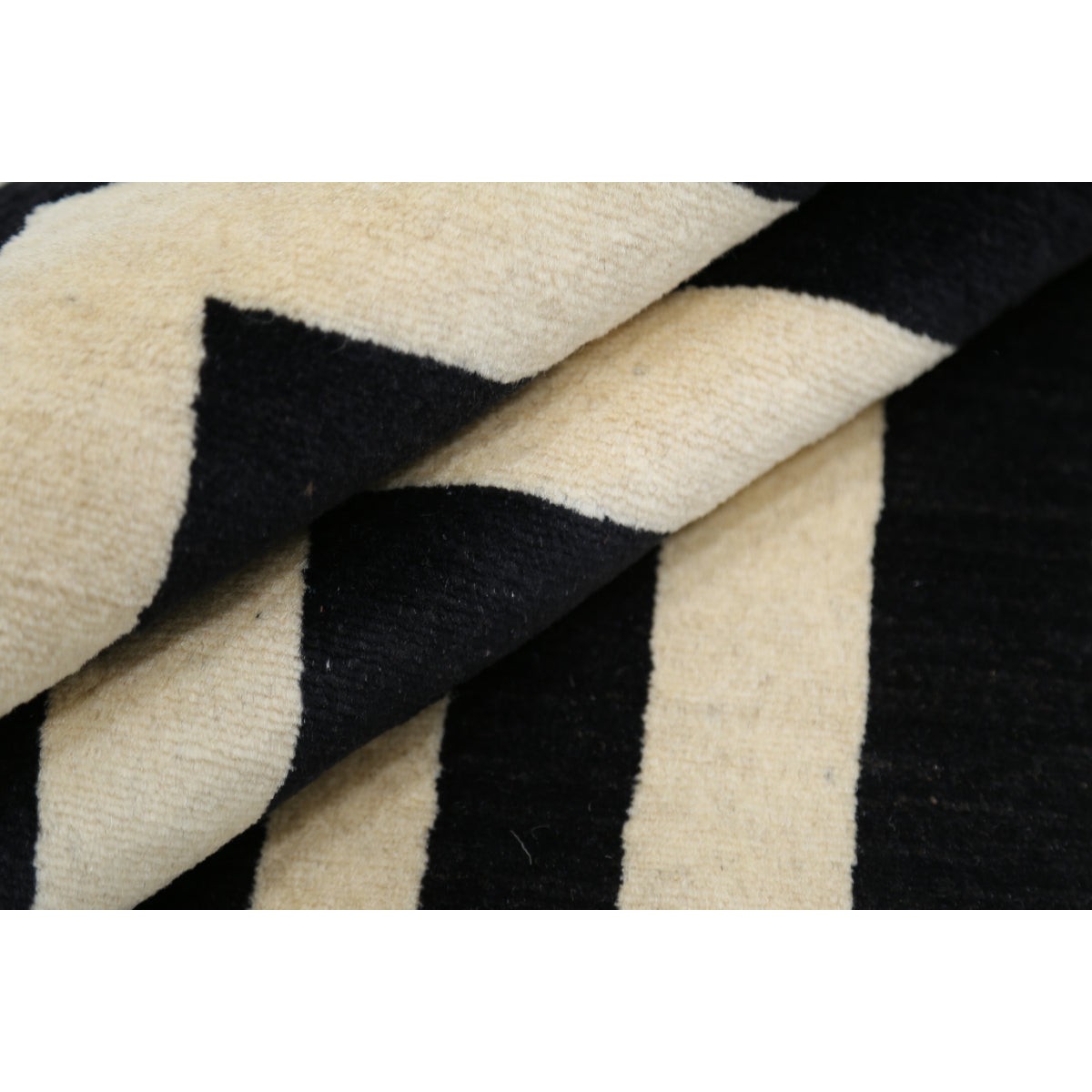Modcar 4x6 Handmade Double Knotted Washable Wool Rug - Colorful