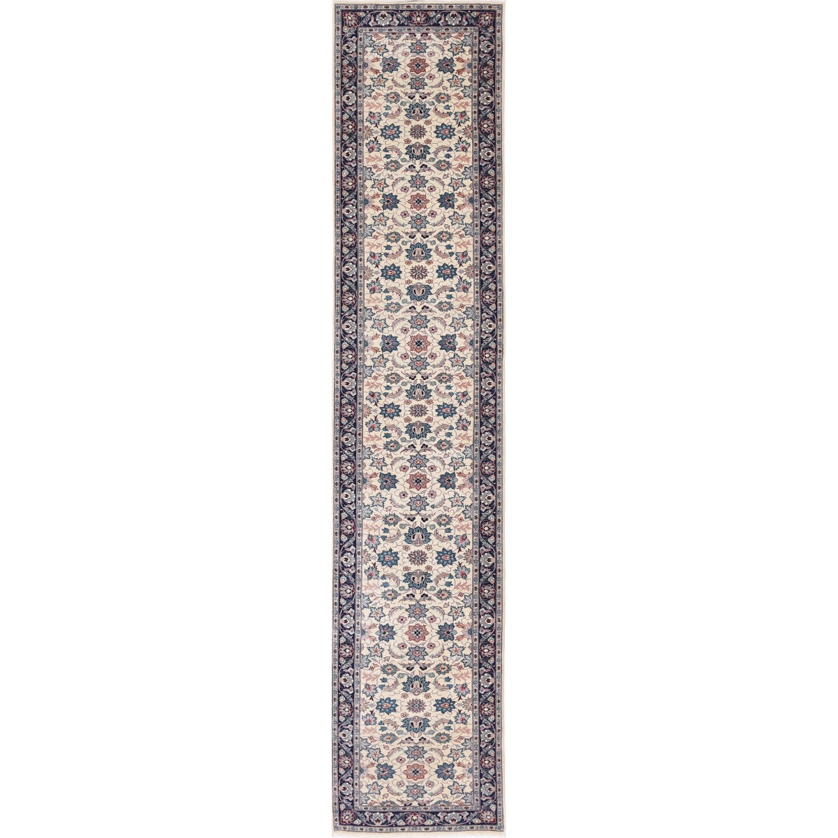 Heritage 3x14 Handmade Double Knotted Washable Wool Runner - Colorful