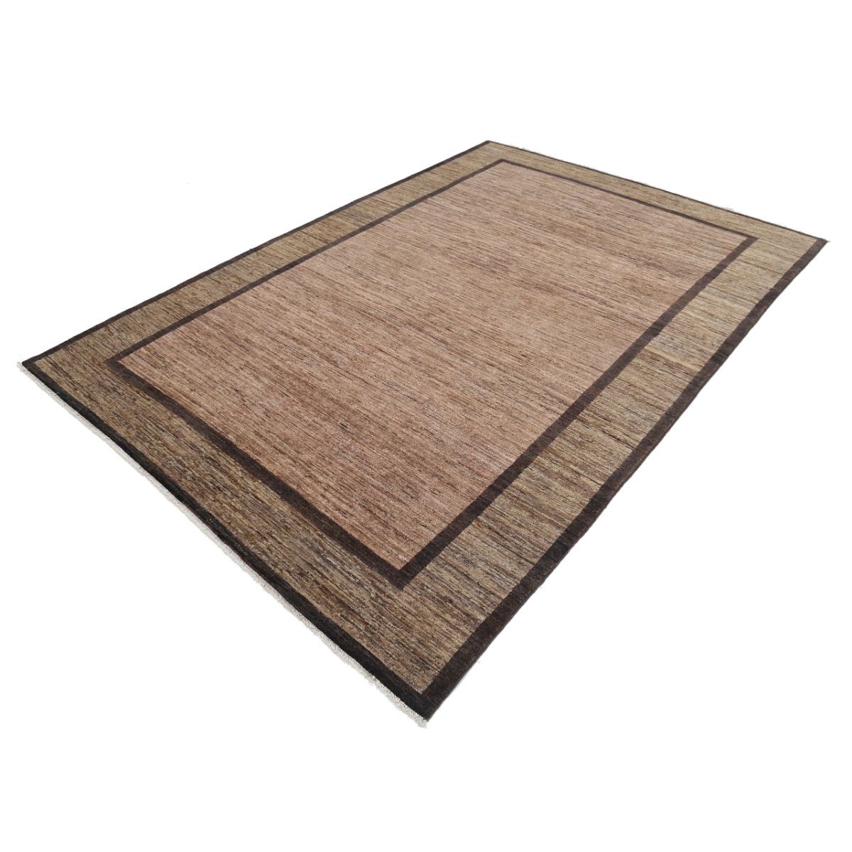 Modcar 7x9 Handmade Double Knotted Washable Wool Rug - Colorful