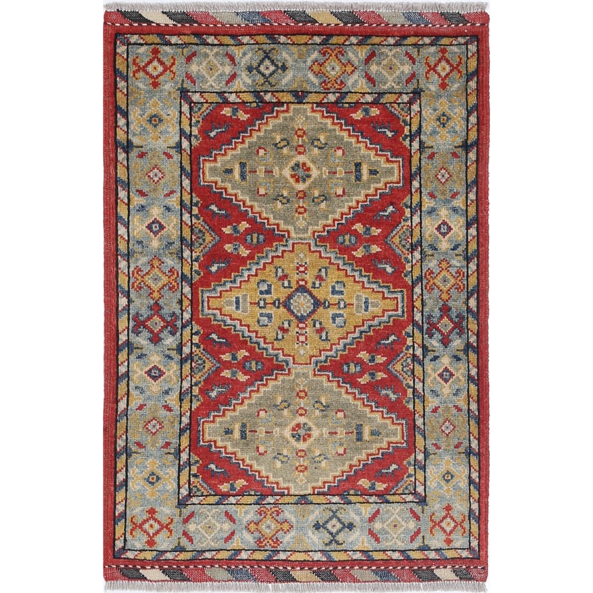 Revival 2' 0" X 2' 10" Wool Hand Knotted Rug