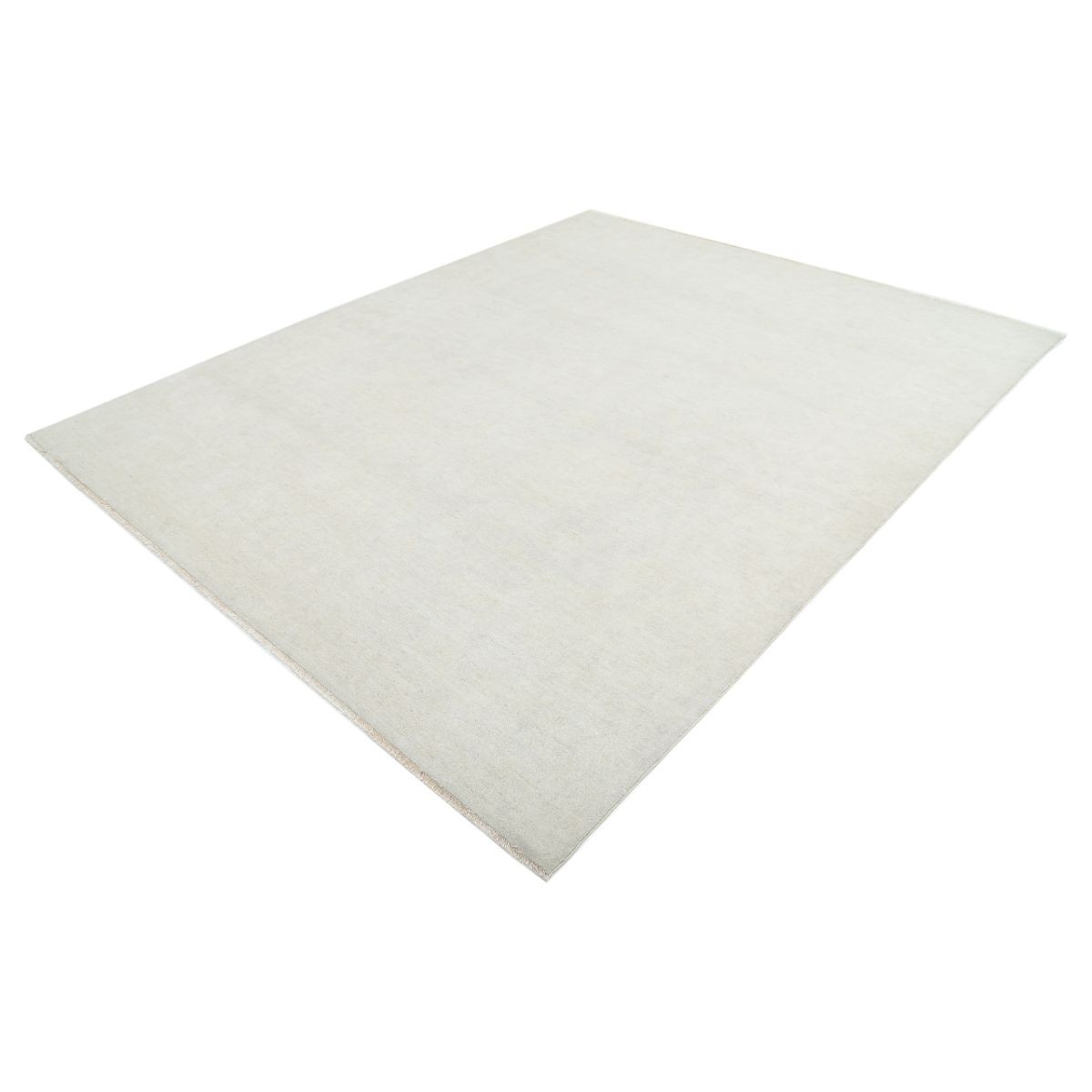 Serenity 8x10 Handmade Double Knotted Washable Wool Rug - Soft Hues