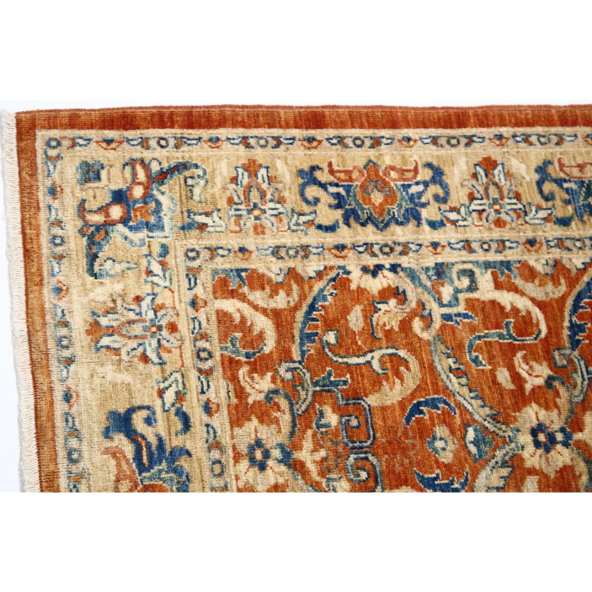 Ziegler 5x6 Handmade Double Knotted Washable Wool Rug - Colorful