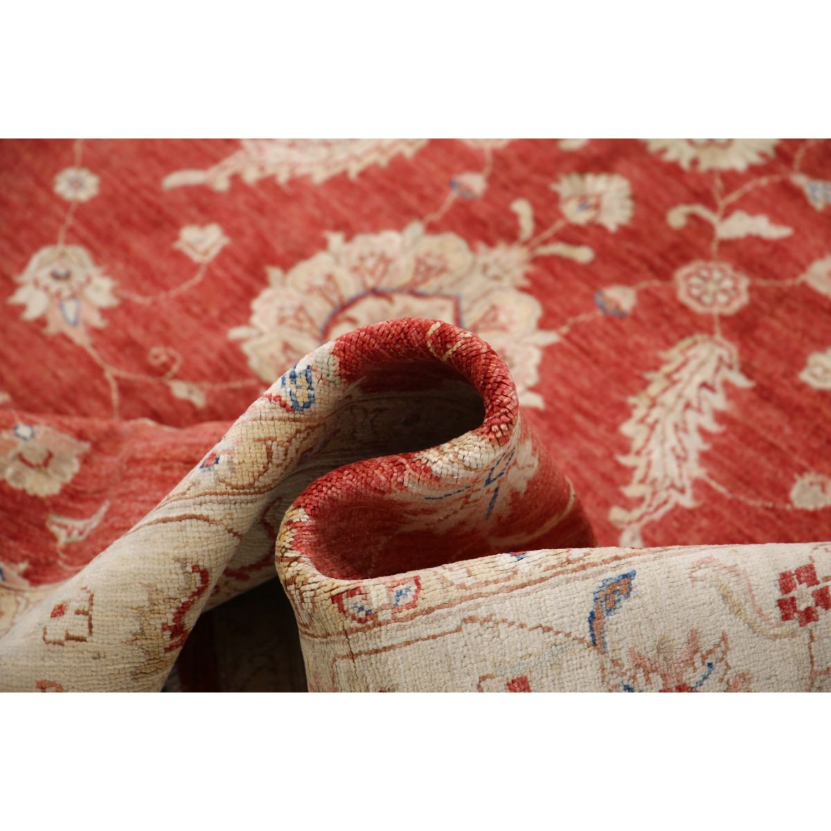 Ziegler 7x9 Handmade Double Knotted Washable Wool Rug - Colorful