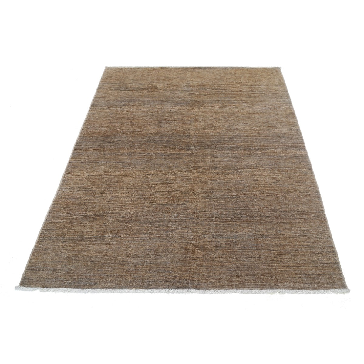 Modcar 5x6 Handmade Double Knotted Washable Wool Rug - Colorful