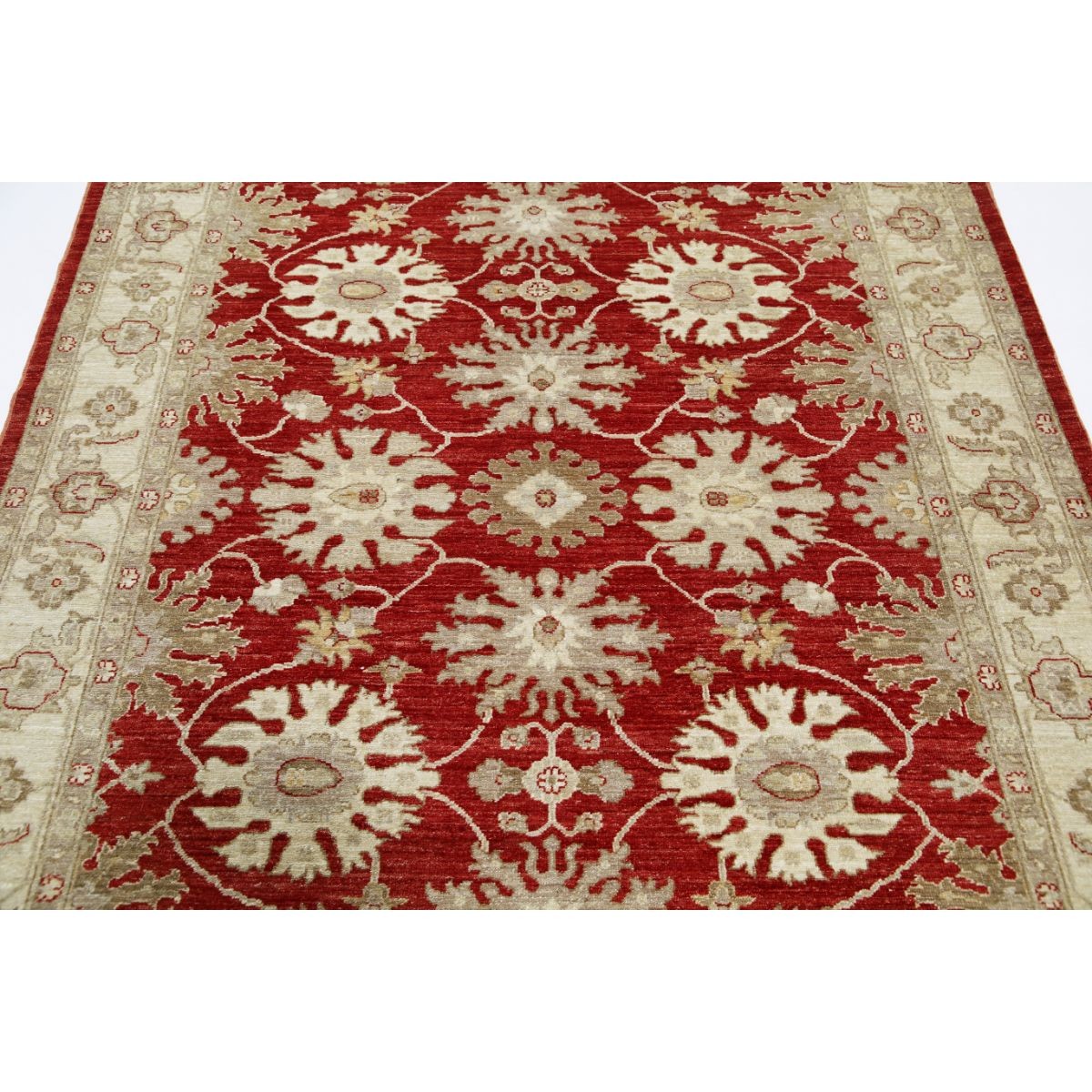 Ziegler 6x8 Handmade Double Knotted Washable Wool Rug - Colorful