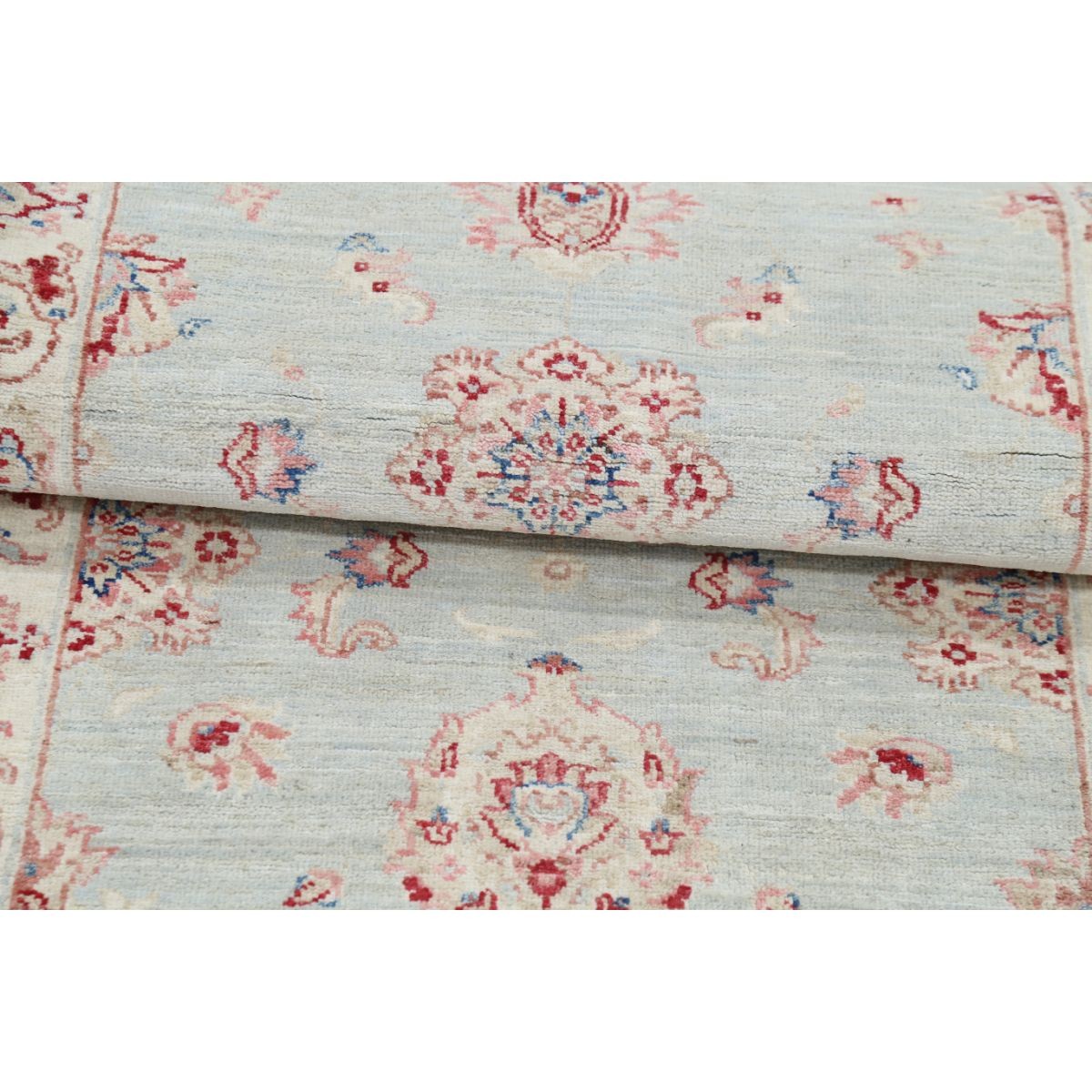 Ziegler 3x6 Handmade Double Knotted Washable Wool Runner - Soft Hues